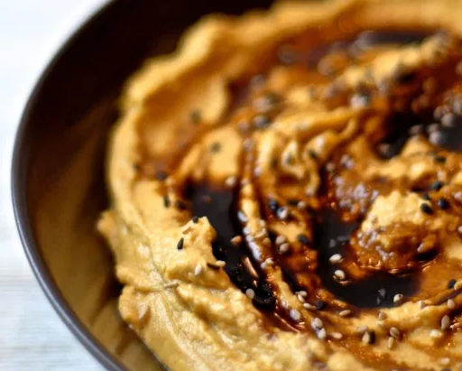 dip aus kürbis und sesam