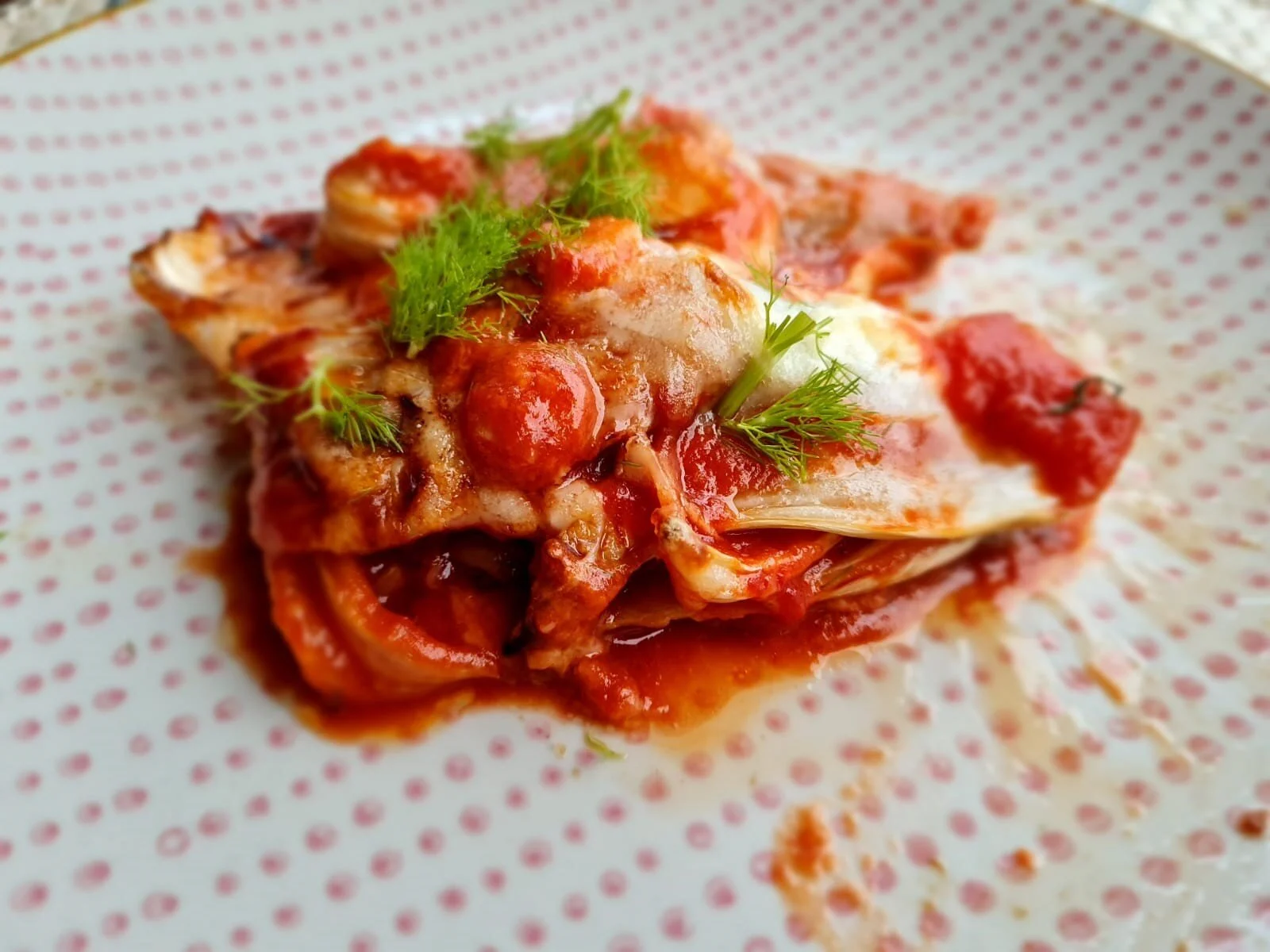 parmigiana mit fenchel
