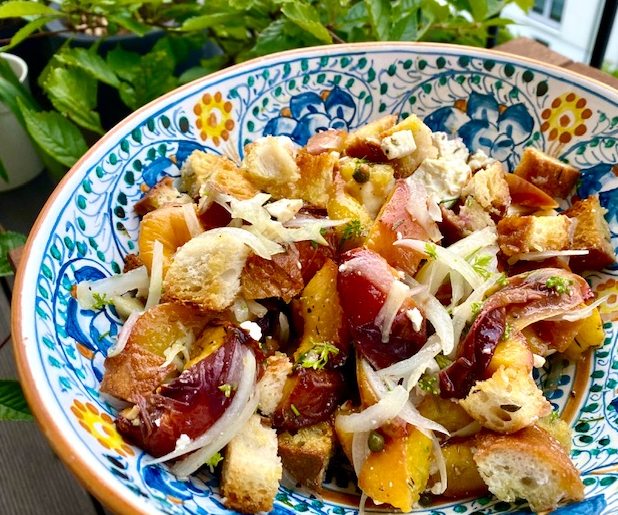 panzanella pesca