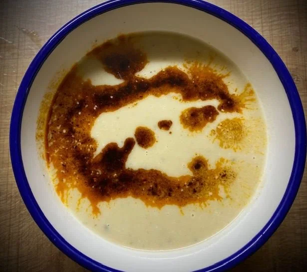 cremige bohnensuppe mit kick