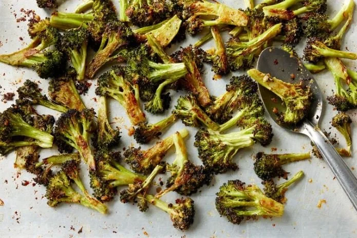 gerösteter brokkoli mit miso