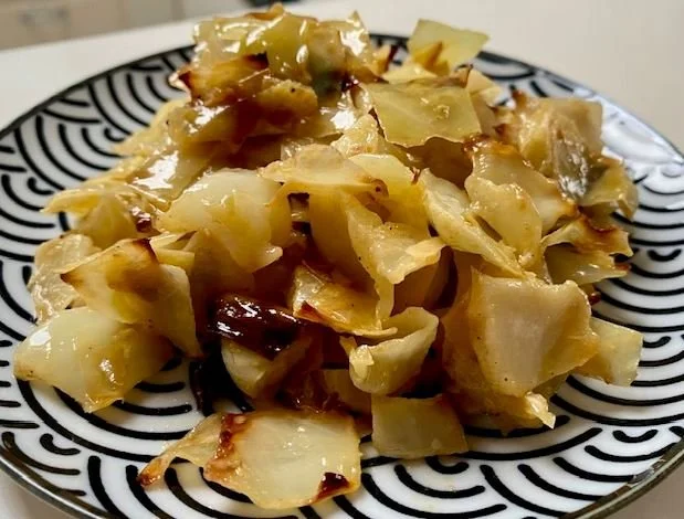 gerösteter krautsalat