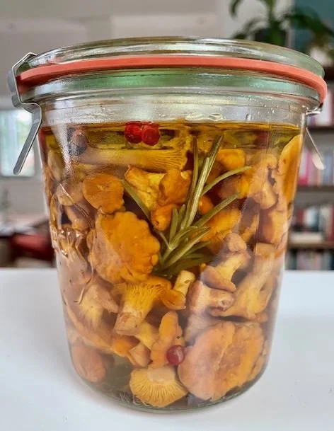 eingelegte eierschwammerl