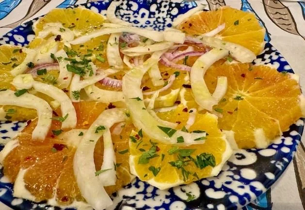 sizilianischer orangensalat