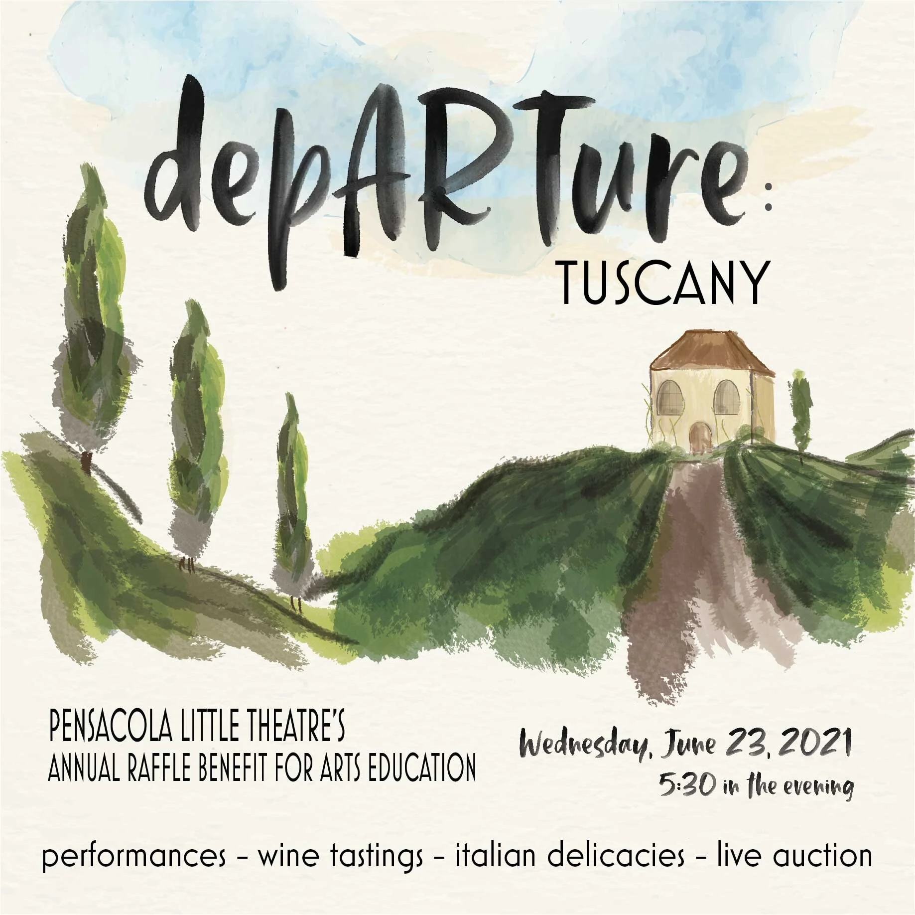 depARTure - Annual Benefit for Education Programs