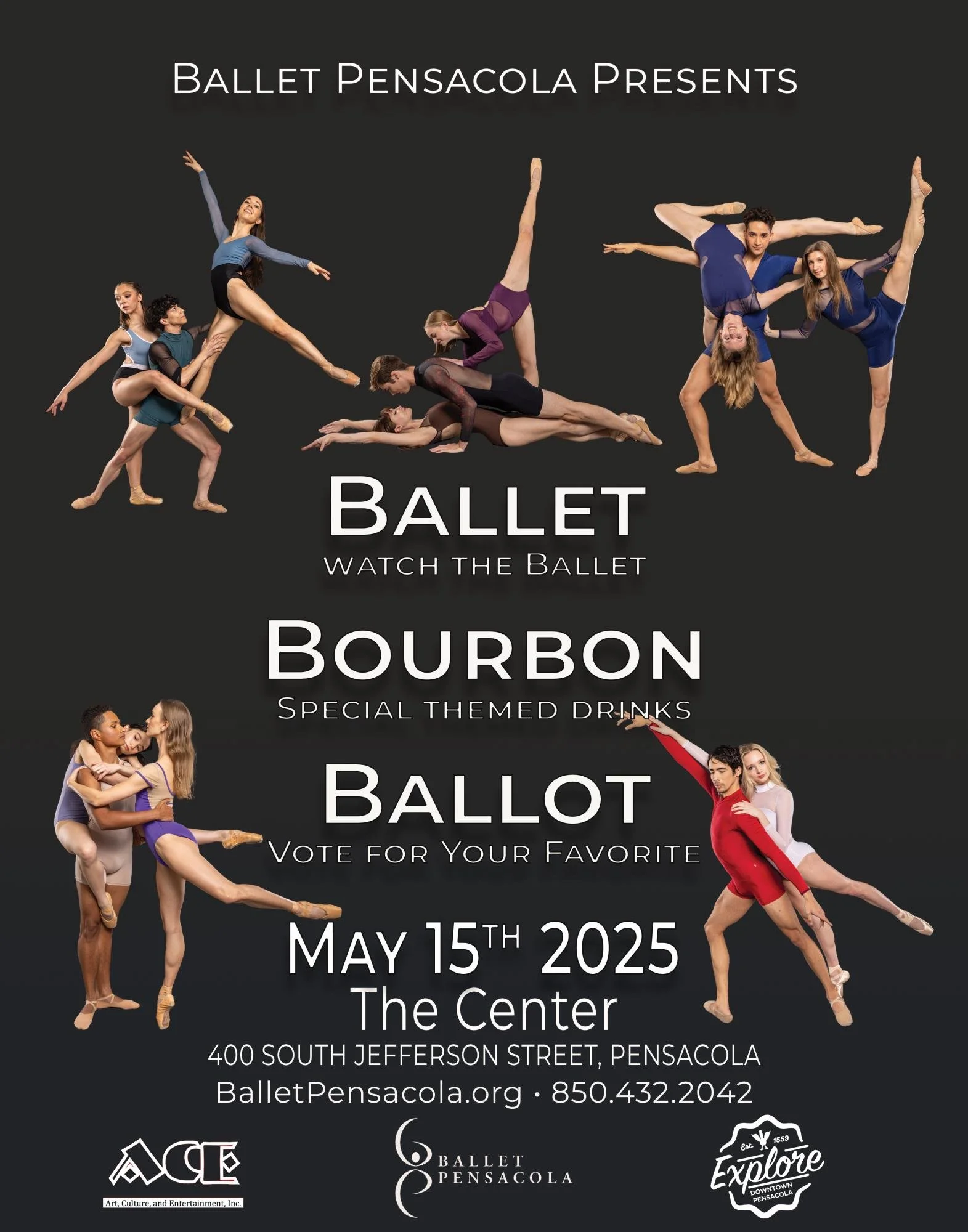 Ballet Pensacola's Ballet, Bourbon, & Ballot
