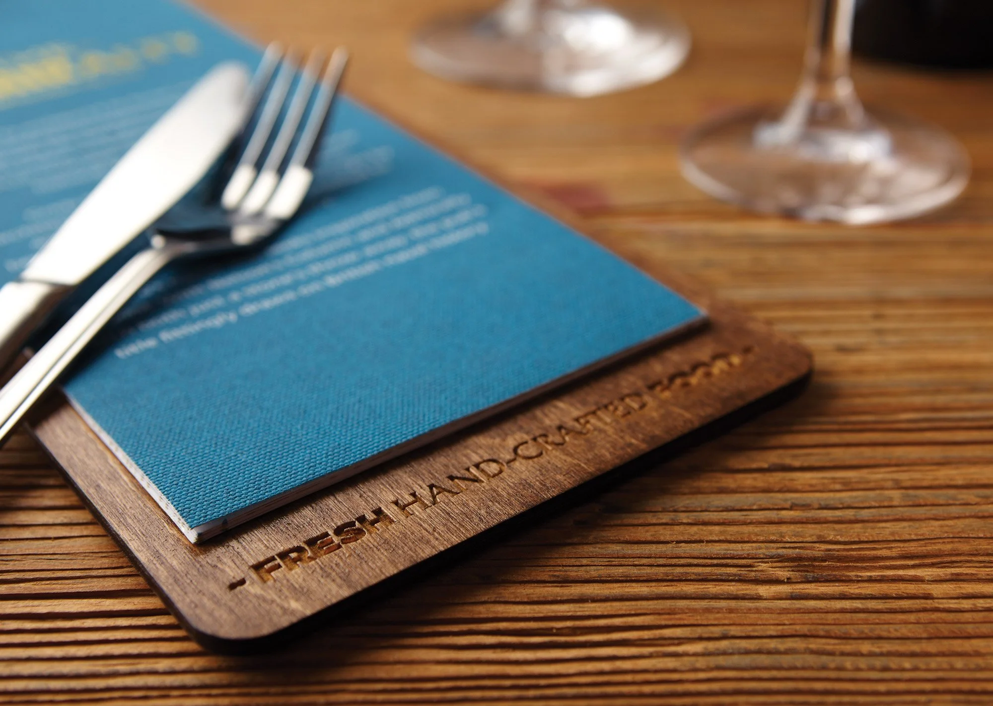 Fuller's Ale & Pie Luxury Menu Development Design
