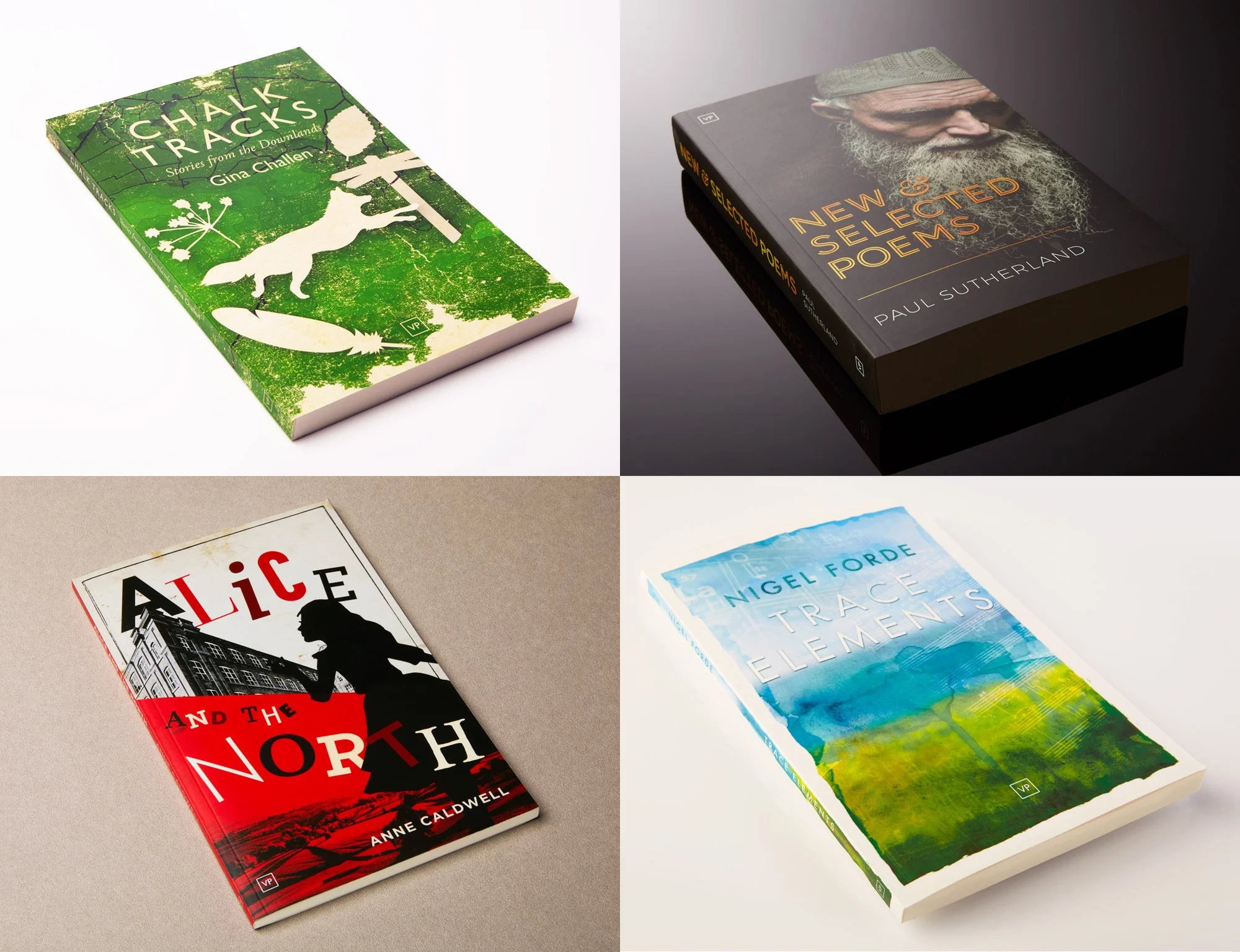 Published Book Cover Designs for Valley Press by Fitzpatrick Design