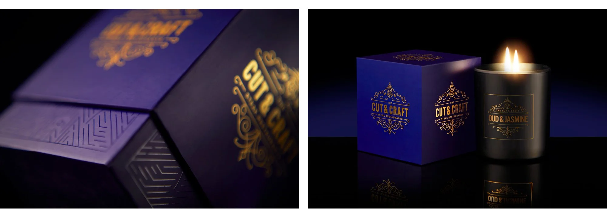 The Cut & Craft Candle Box Packaging Design by Fitzpatrick Design