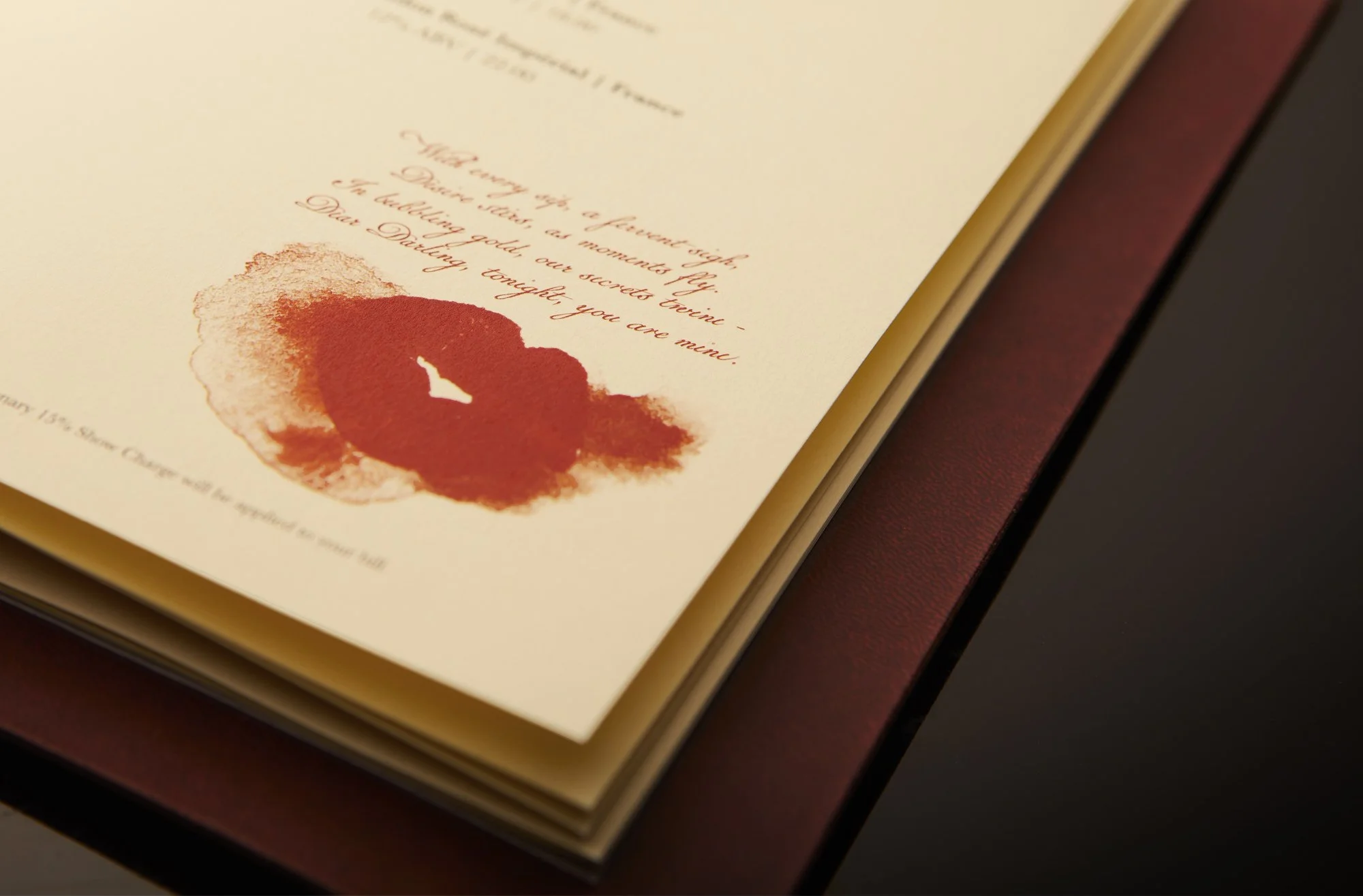 Dear Darling Mayfair Cocktail Menu