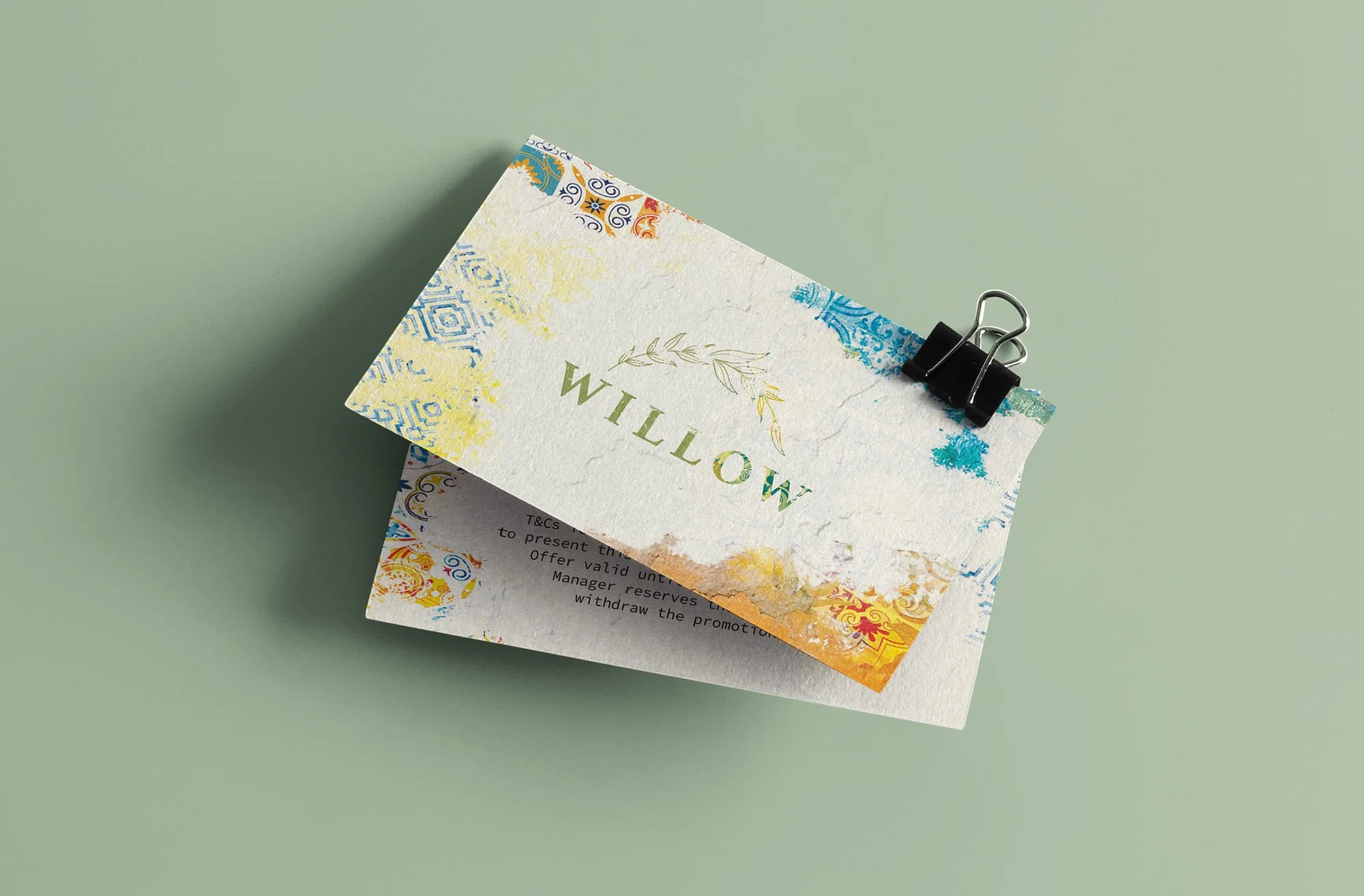 Willow Brand Development and Stationery Design