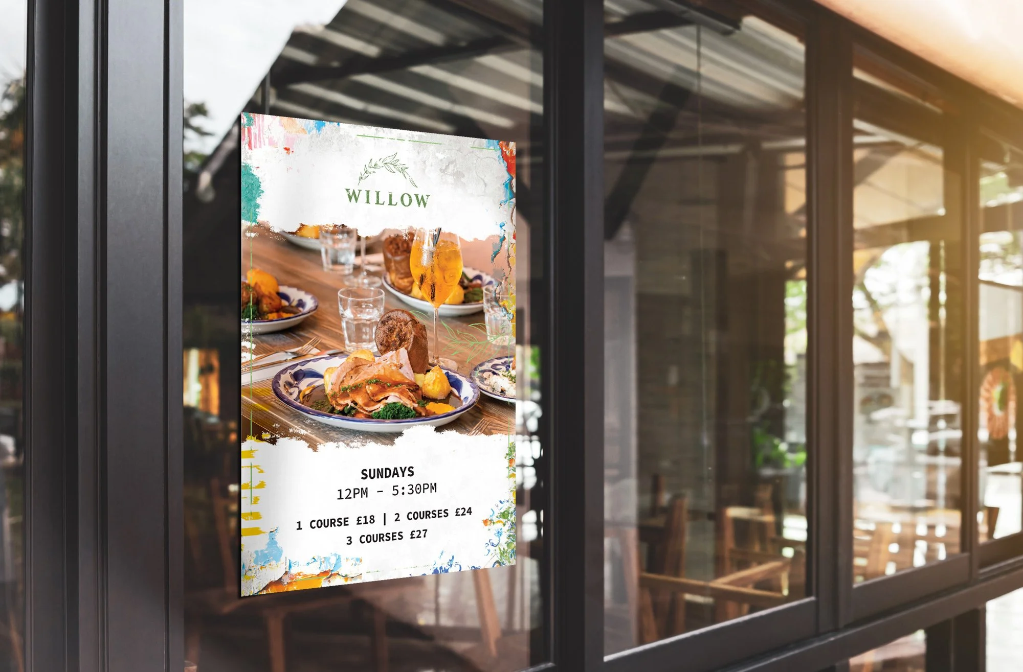Willow Advertising Design and Poster Design