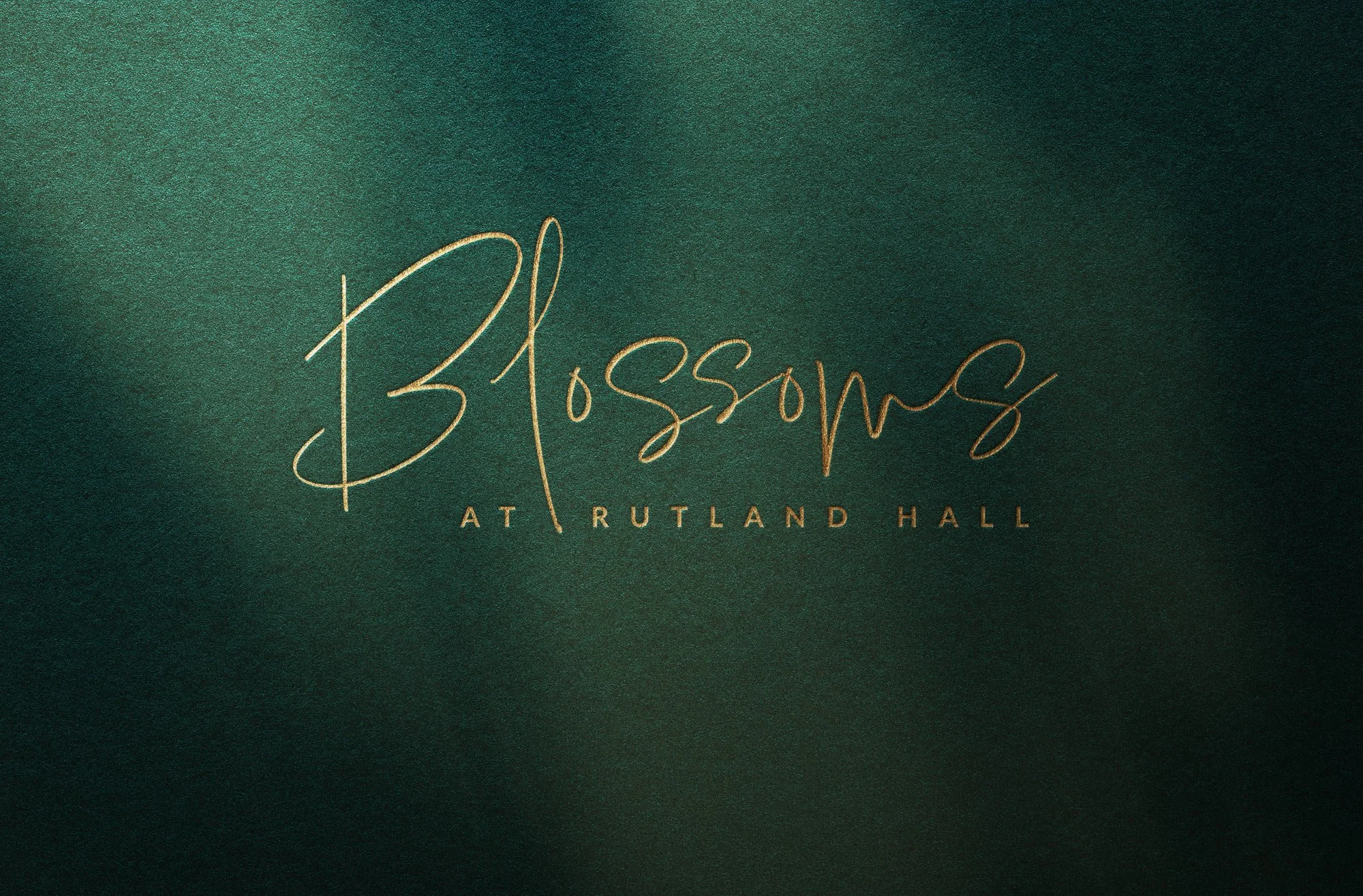 Blossoms at Rutland Hall Brand Identity Design by Fitzpatrick Design