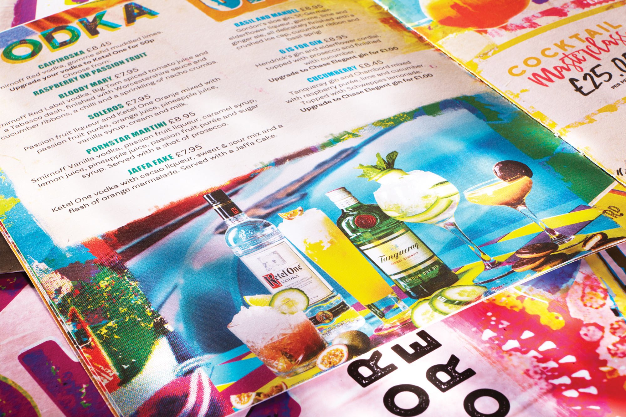 Salsa Food and Drinks Marketing Design by Fitzpatrick Design