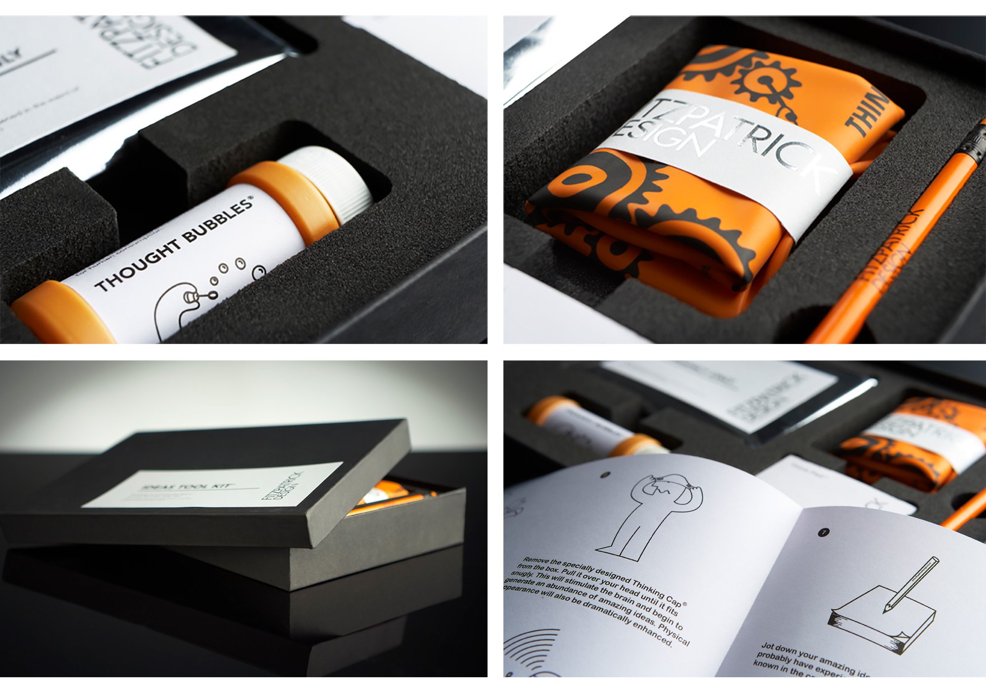 Ideas Tool Kit self-promotional marketing concept by Fitzpatrick Design