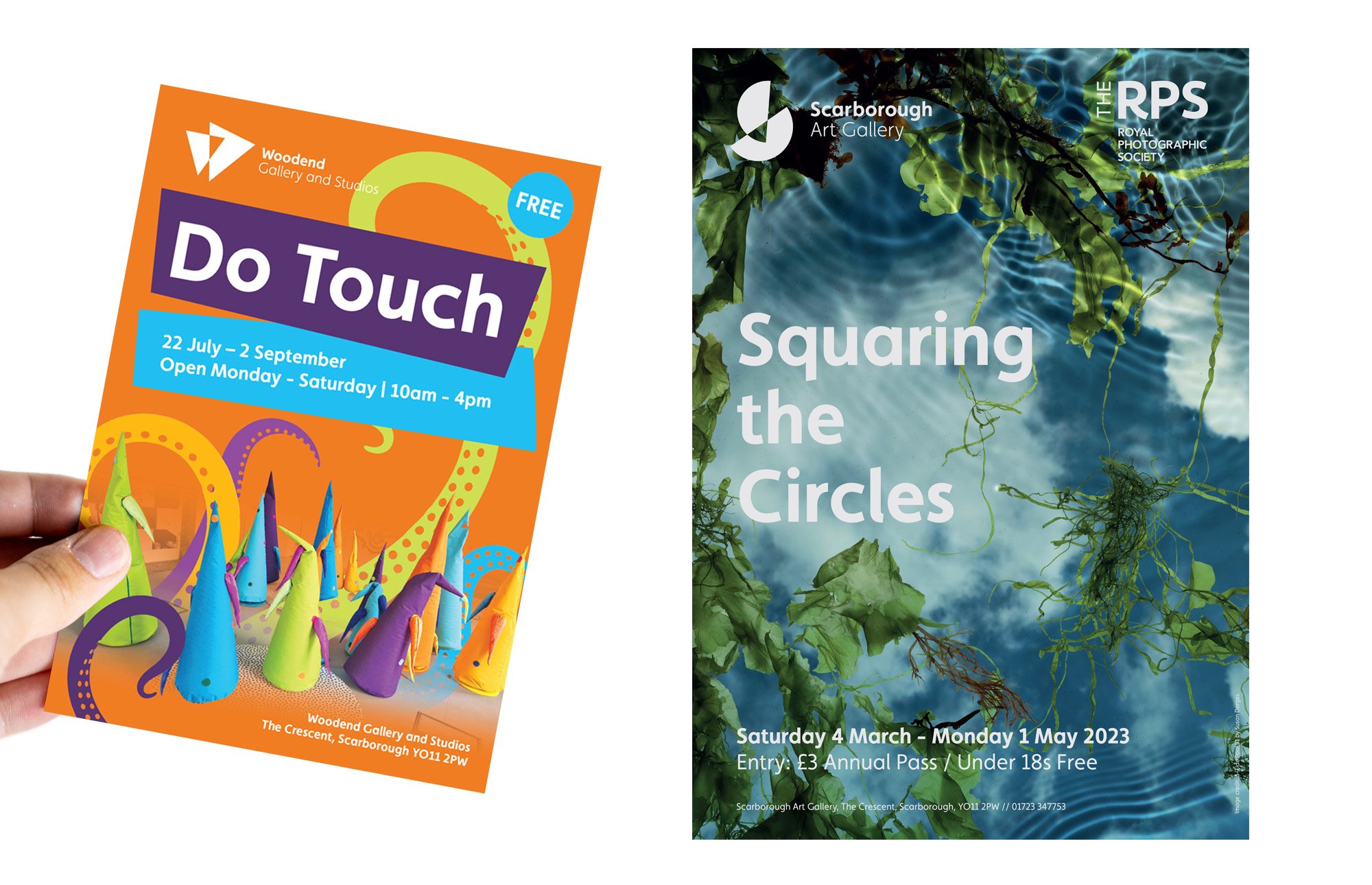 Scarborough Museums Marketing Collateral Design