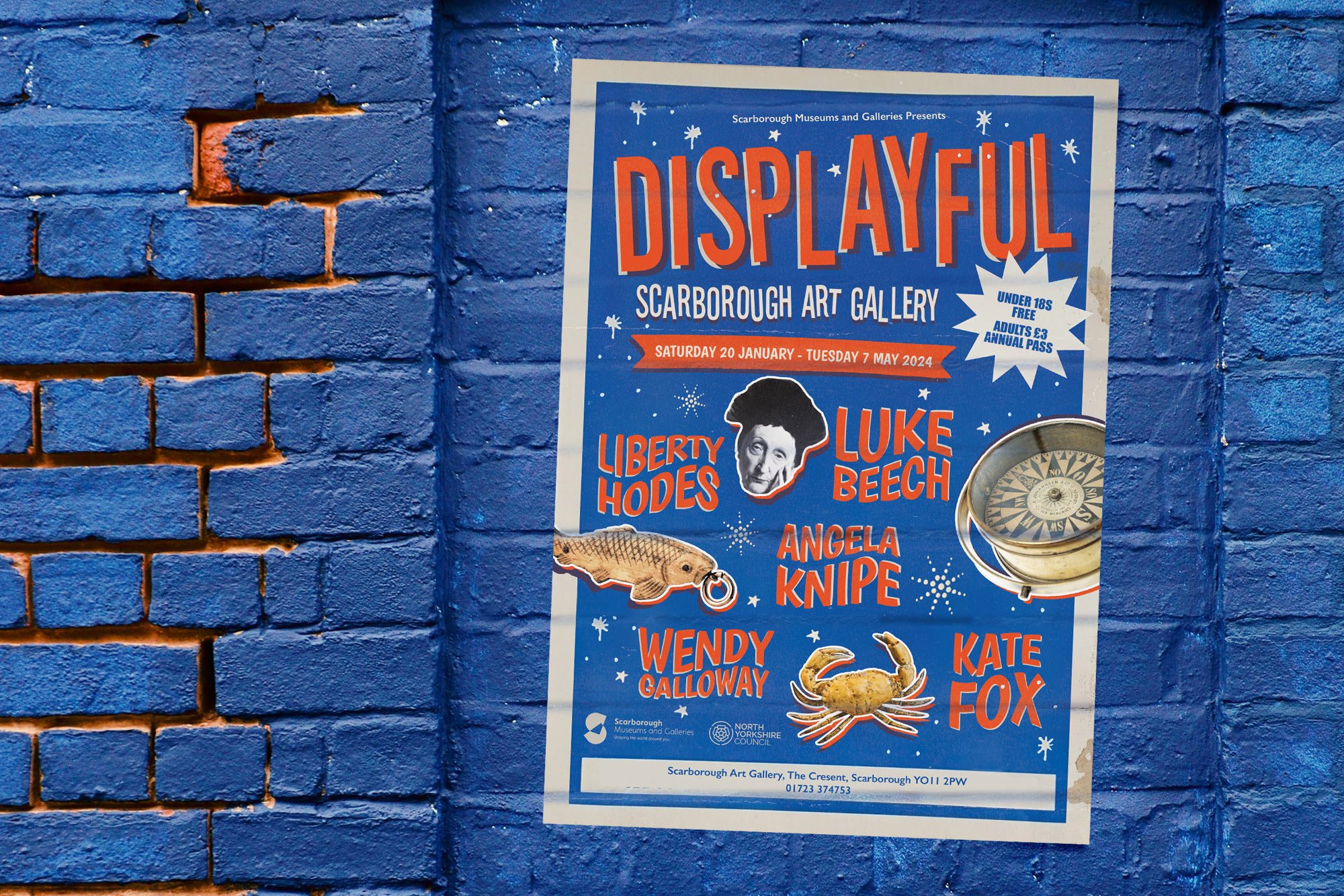 Scarborough Museums Cultural Marketing and Poster Design by Fitzpatrick Design