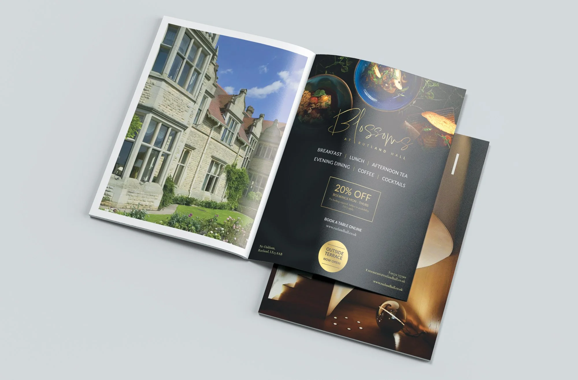 Rutland Hall Brochure Design by Fitzpatrick Design