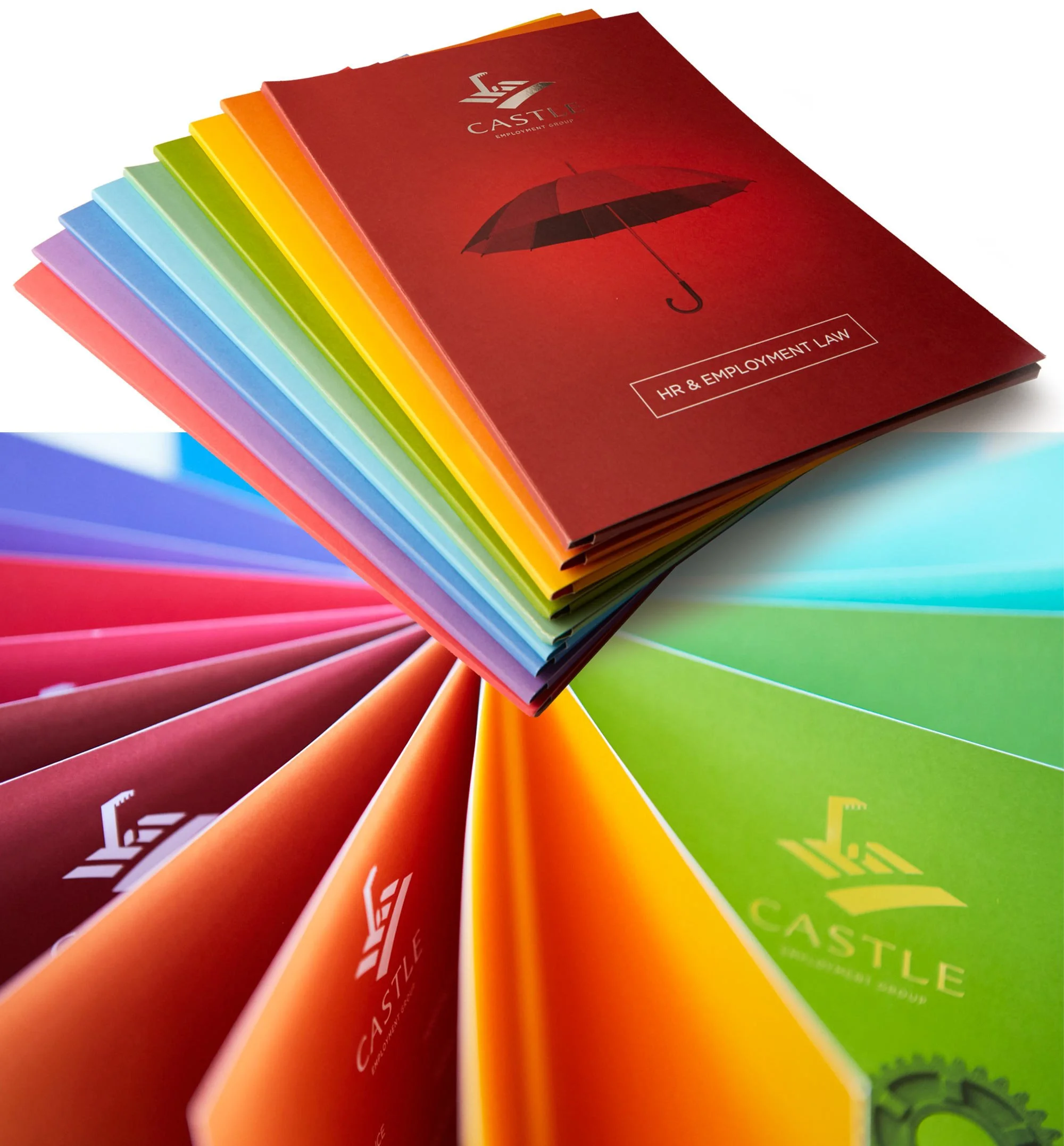 Castle Employment brand development and design