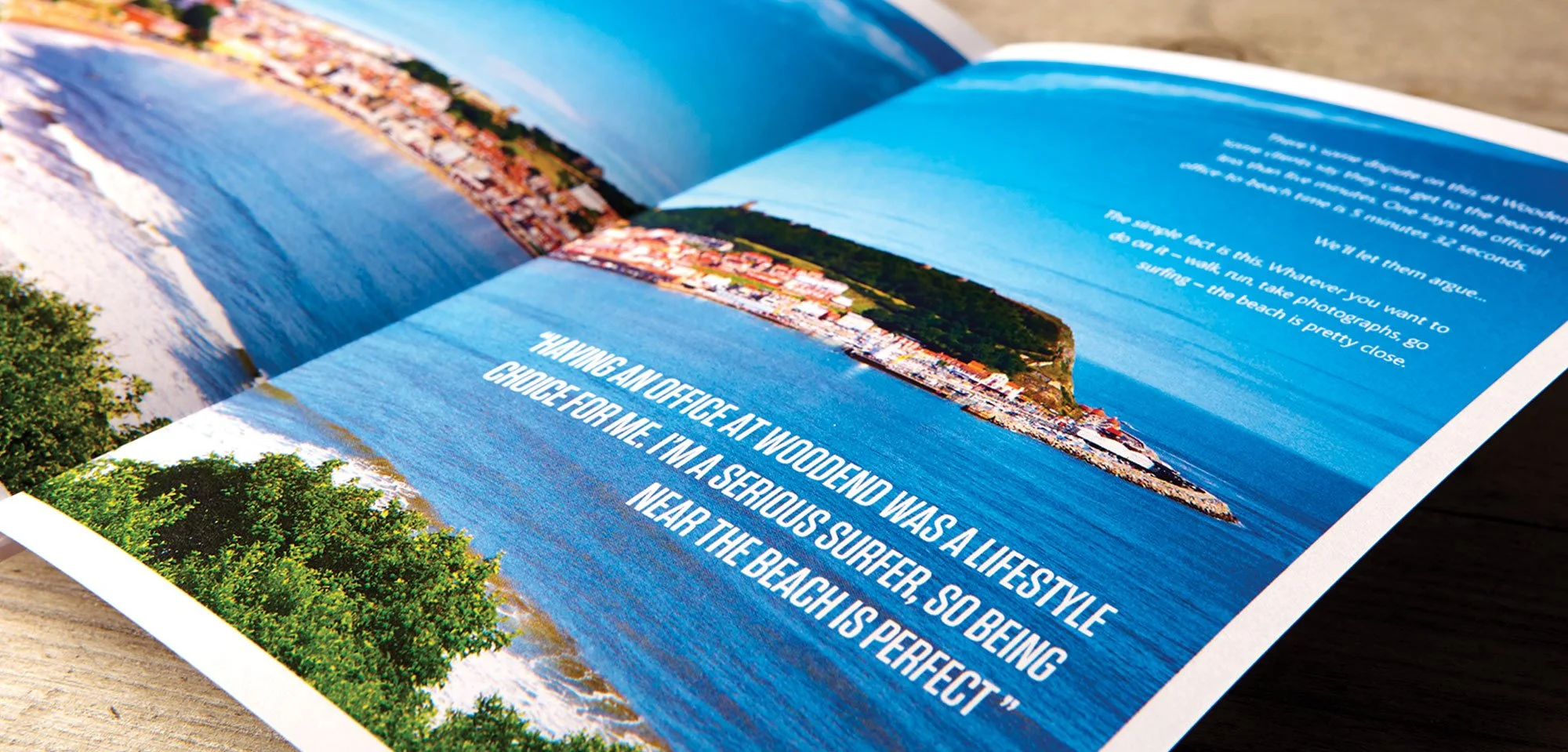 Woodend Creative Workspace Brochure and Print Design by Fitzpatrick Design