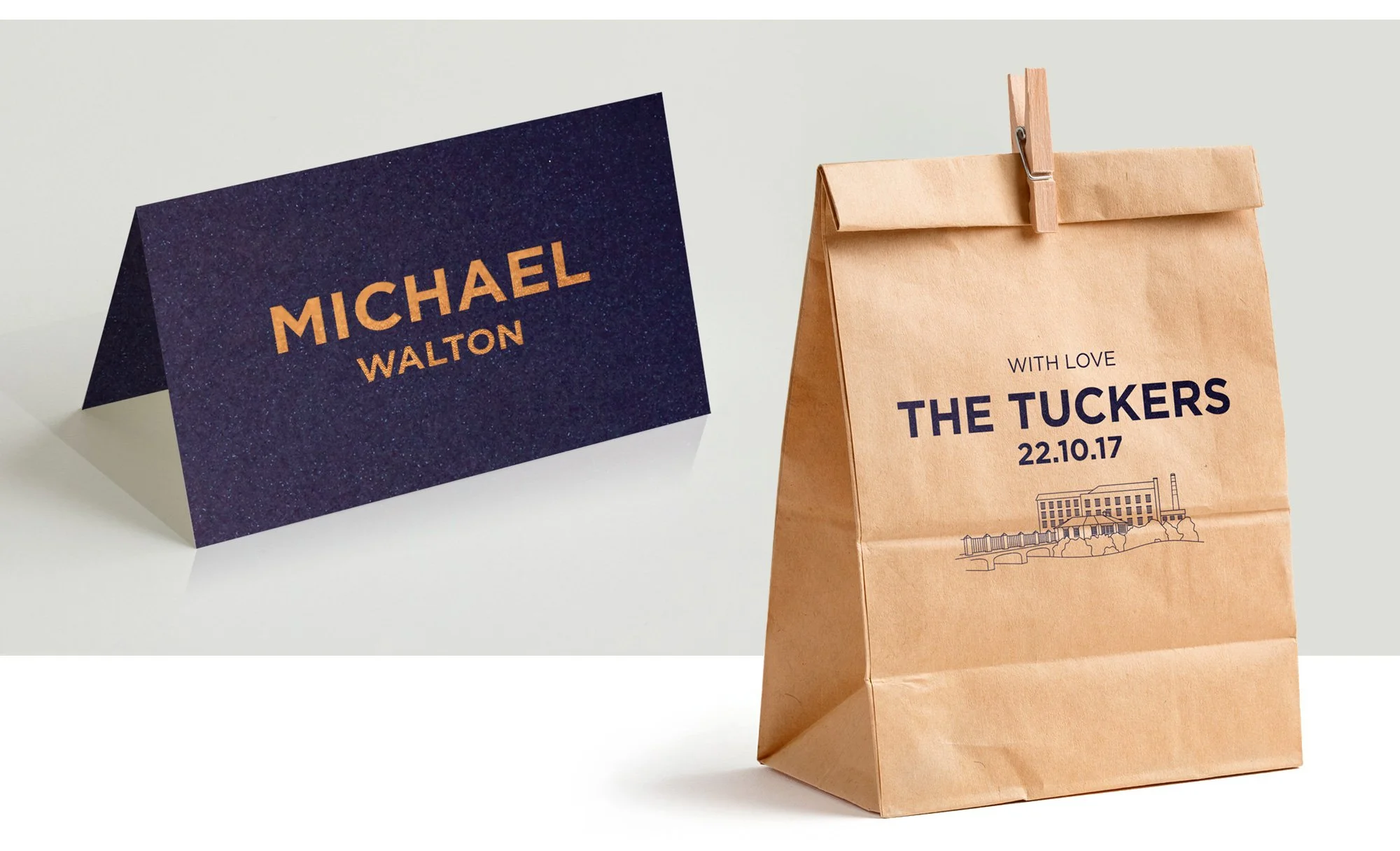 Luxury graphic design concepts for weddings