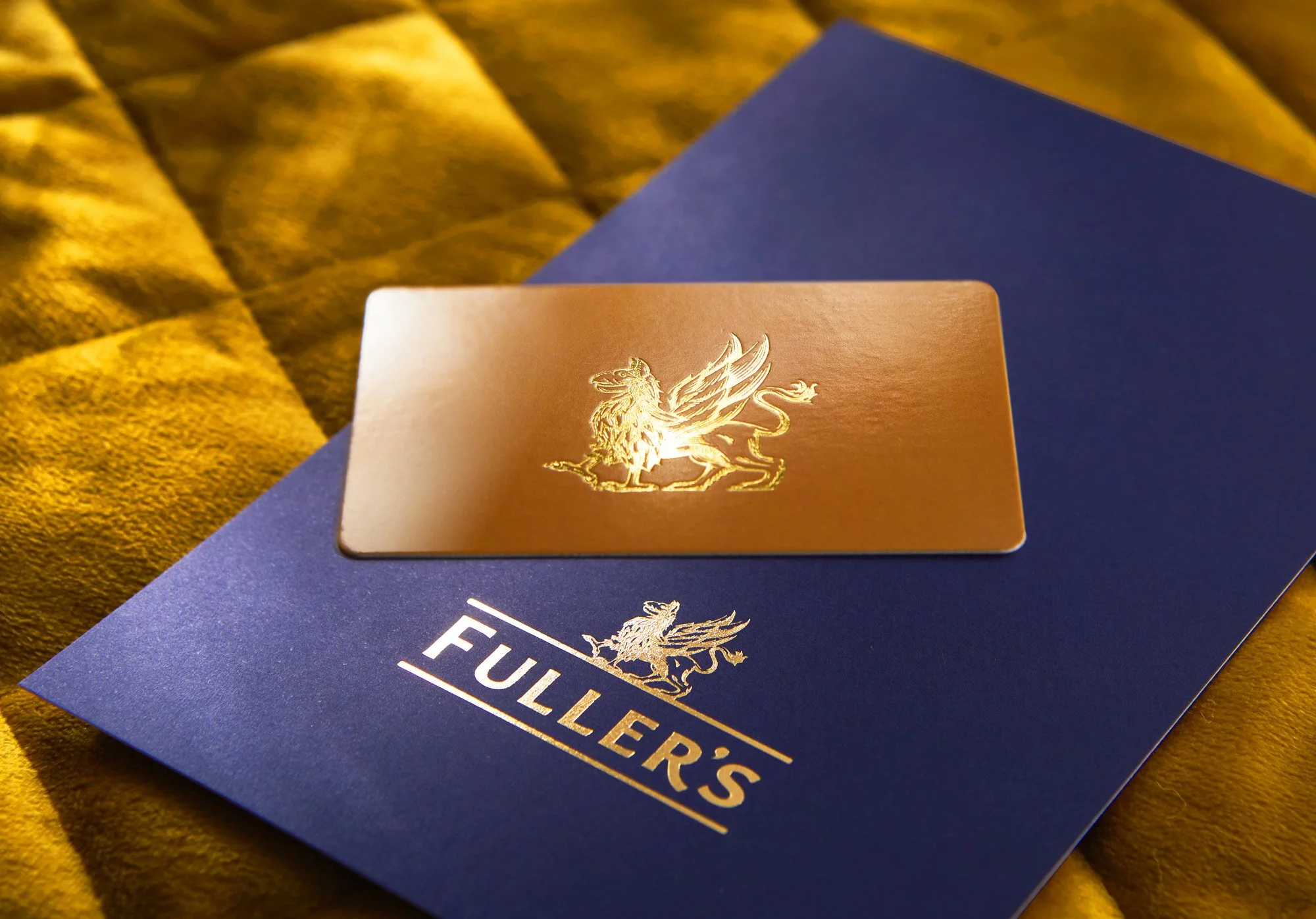 Fuller's Luxury Gift Card Design