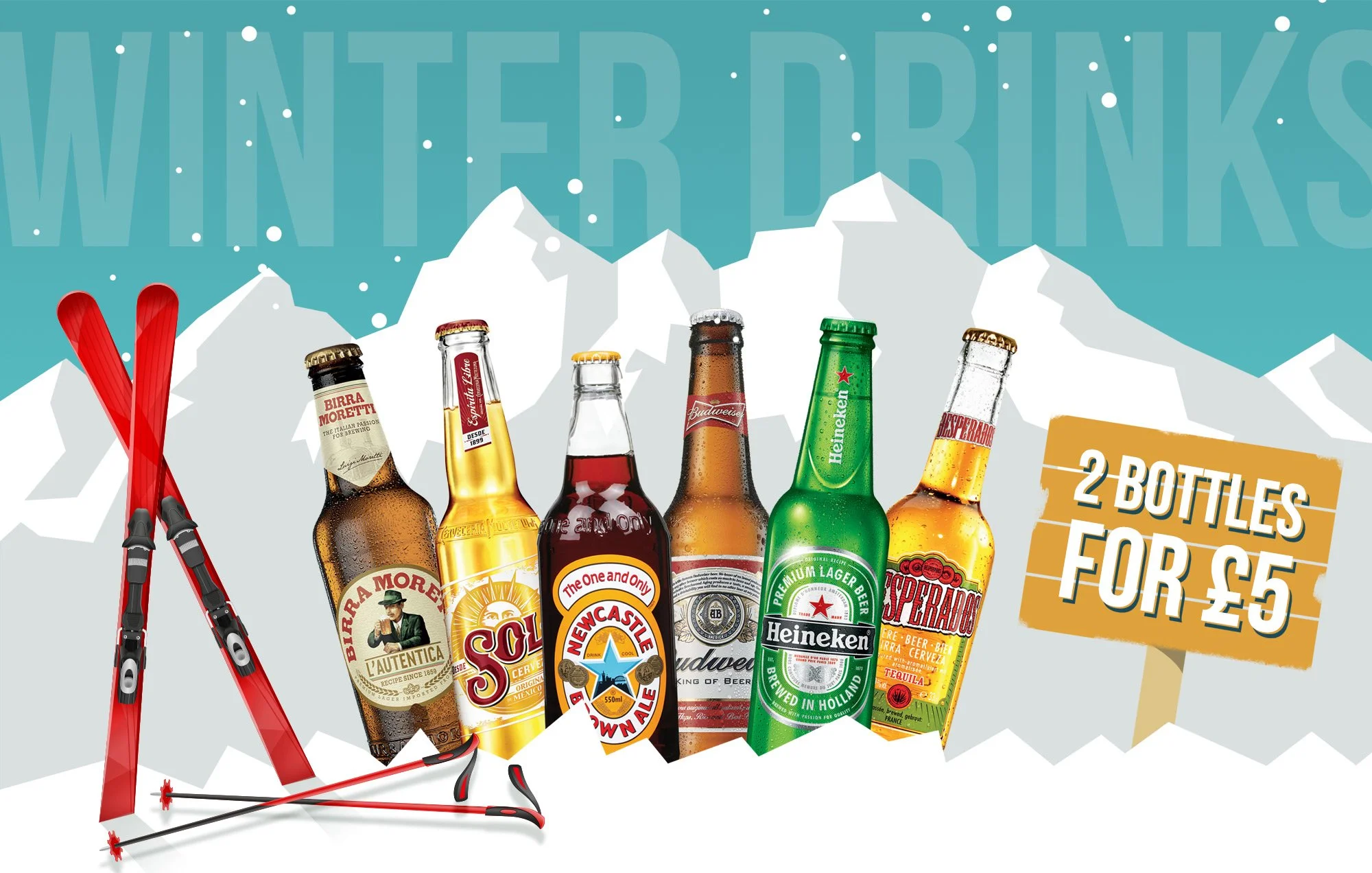Hawthorn Leisure Drinks Promotion Design