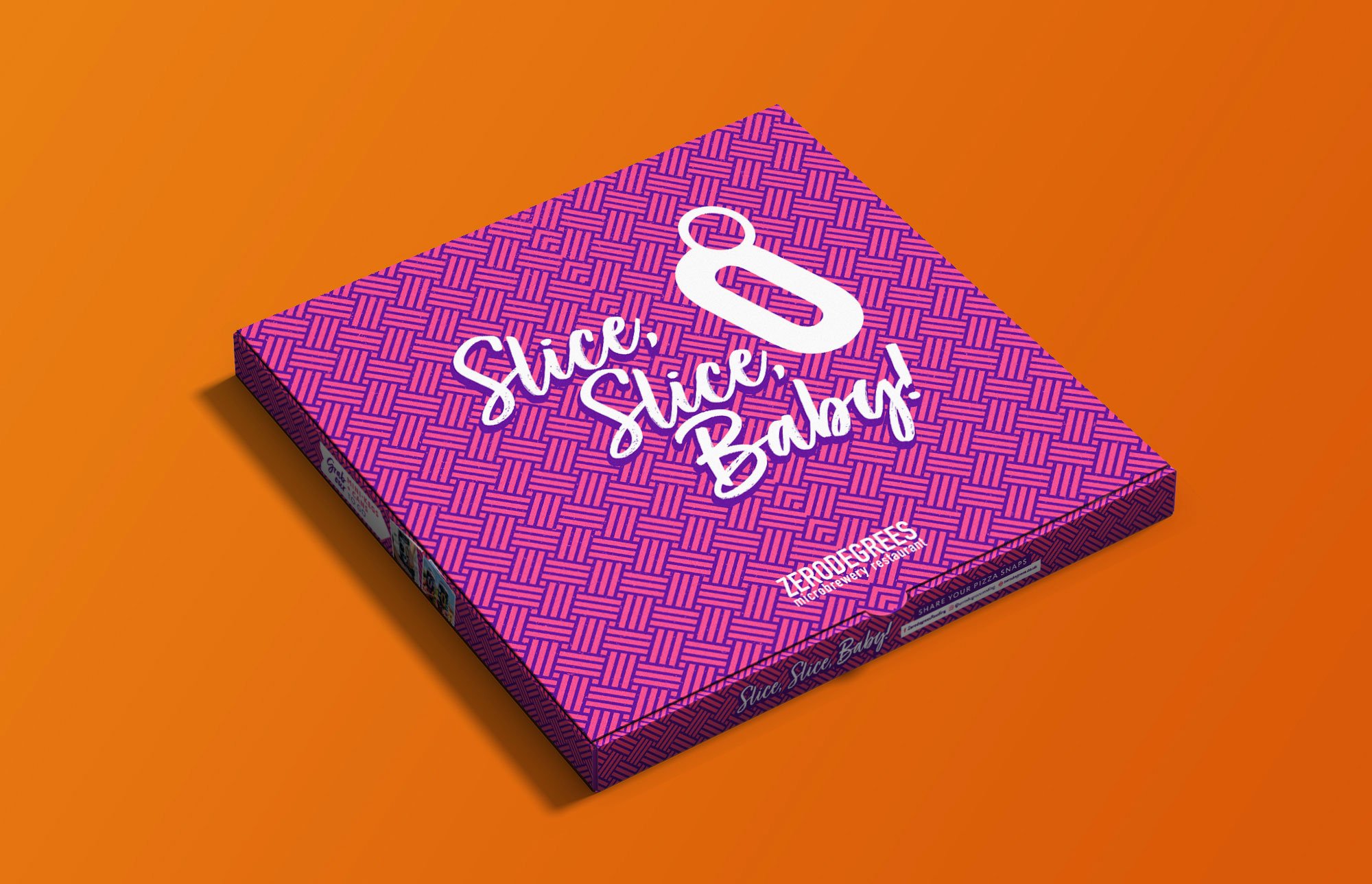 Zero Degrees Pizza Packaging by Fitzpatrick Design