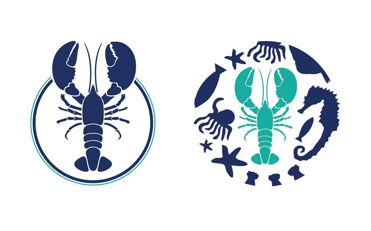 Whitby Lobster Hatchery Charity Logo Development by Fitzpatrick Design