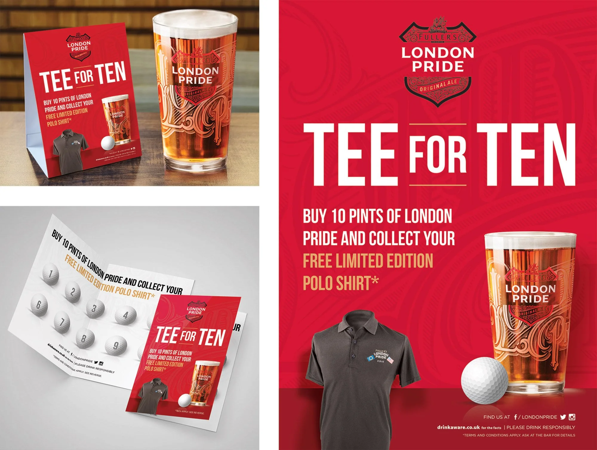 London Pride Print and Graphic Design Concept Development