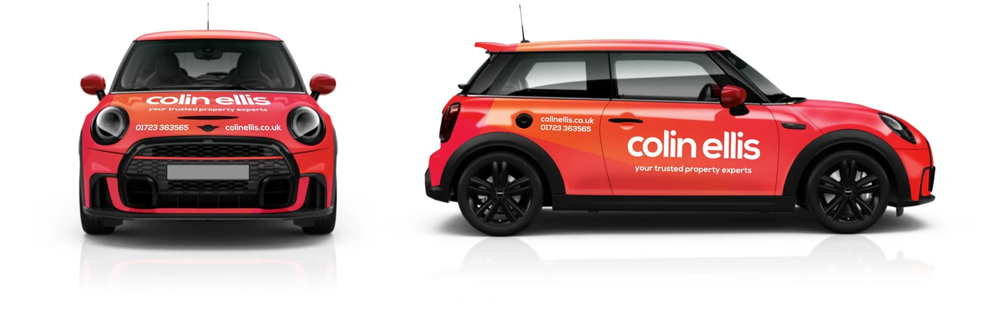 Colin Ellis Vehicle Livery Design by Fitzpatrick Design