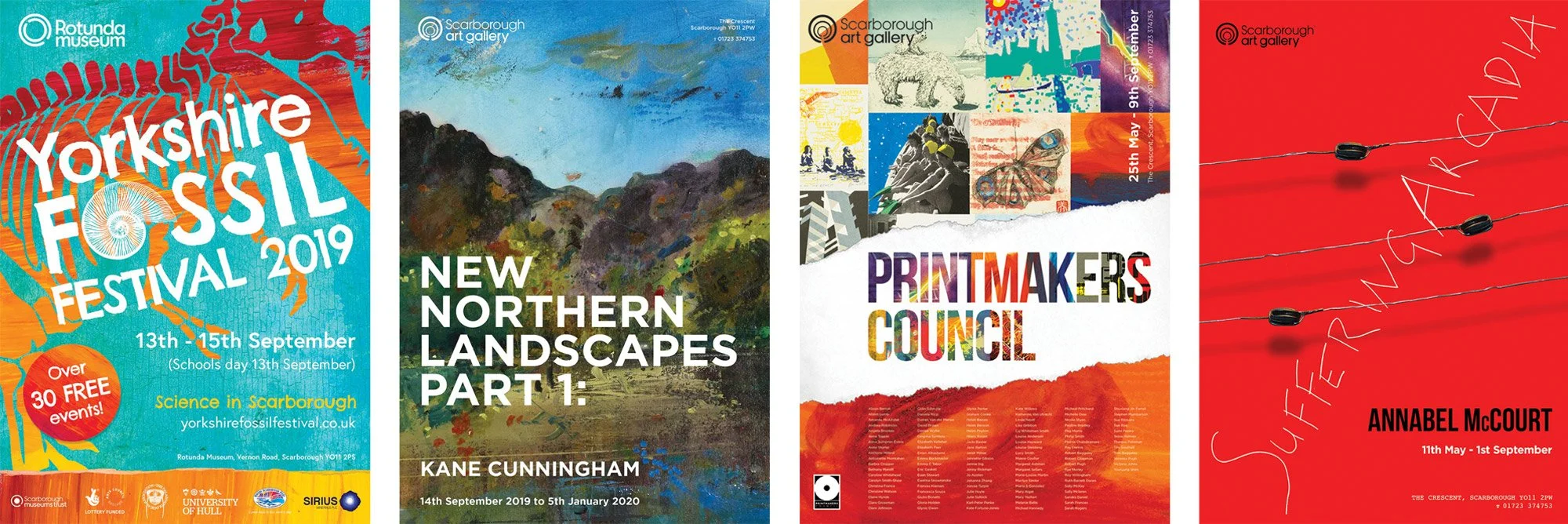Scarborough Museums Exhibition Poster Design and Marketing