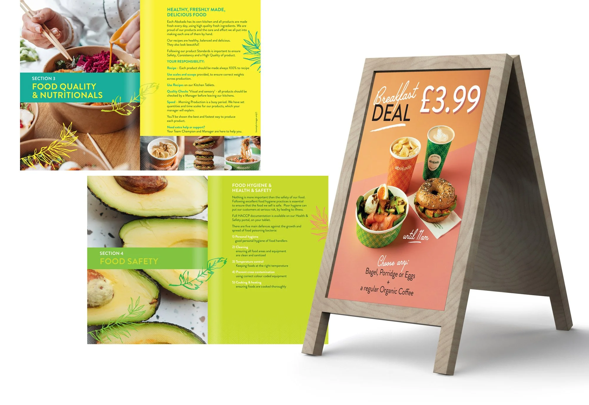 Abokado Restaurant Branding and Graphic Design by Fitzpatrick Design