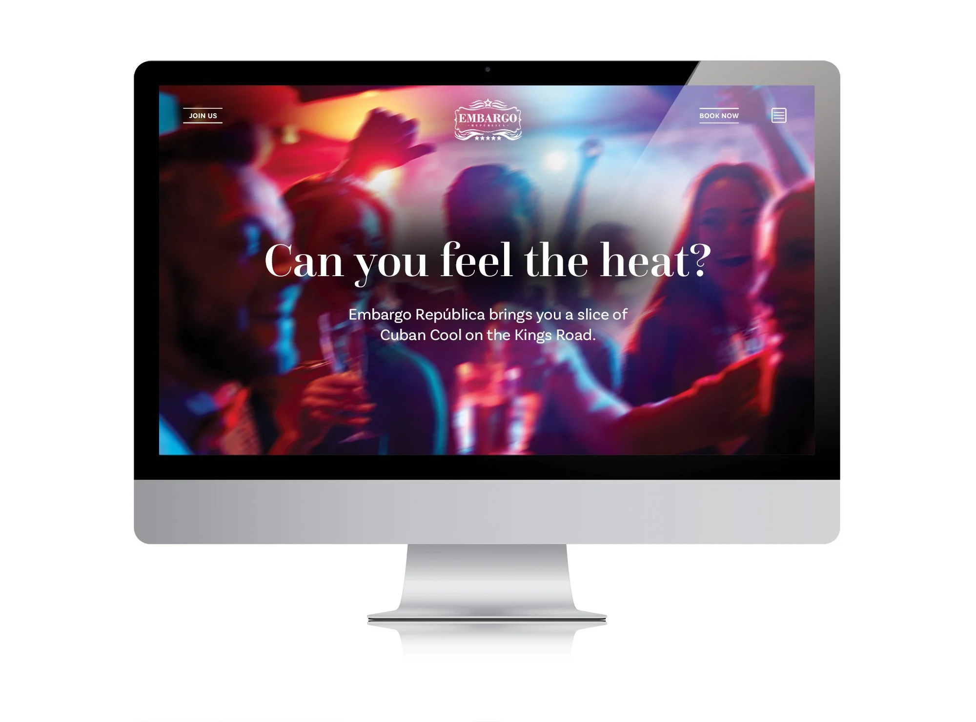 Embargo República Website and Digital Design by Fitzpatrick Design