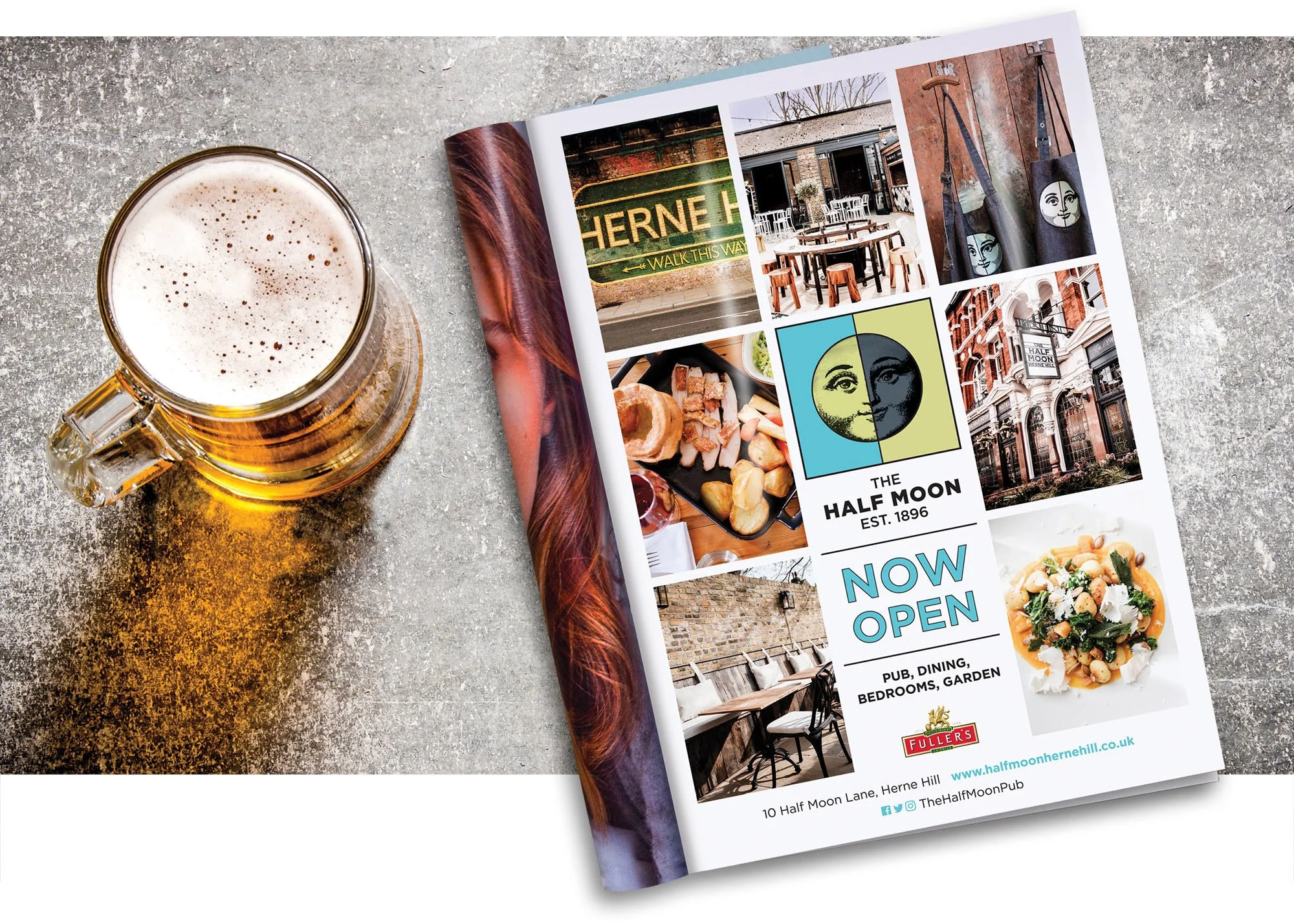 Fuller's Pub Brochure Design