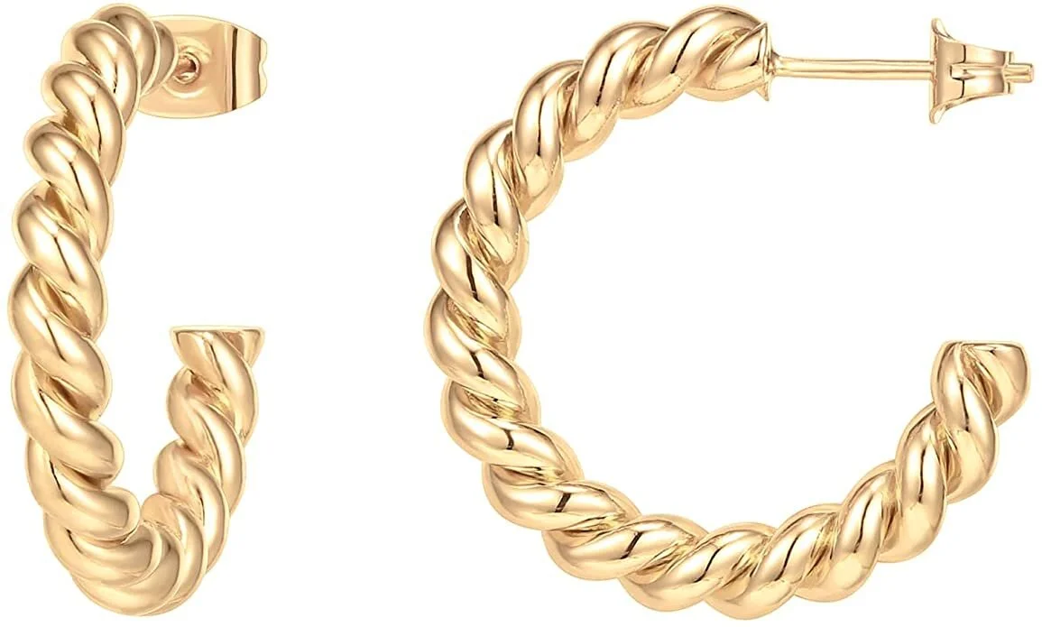 Chunky Rope Earrings