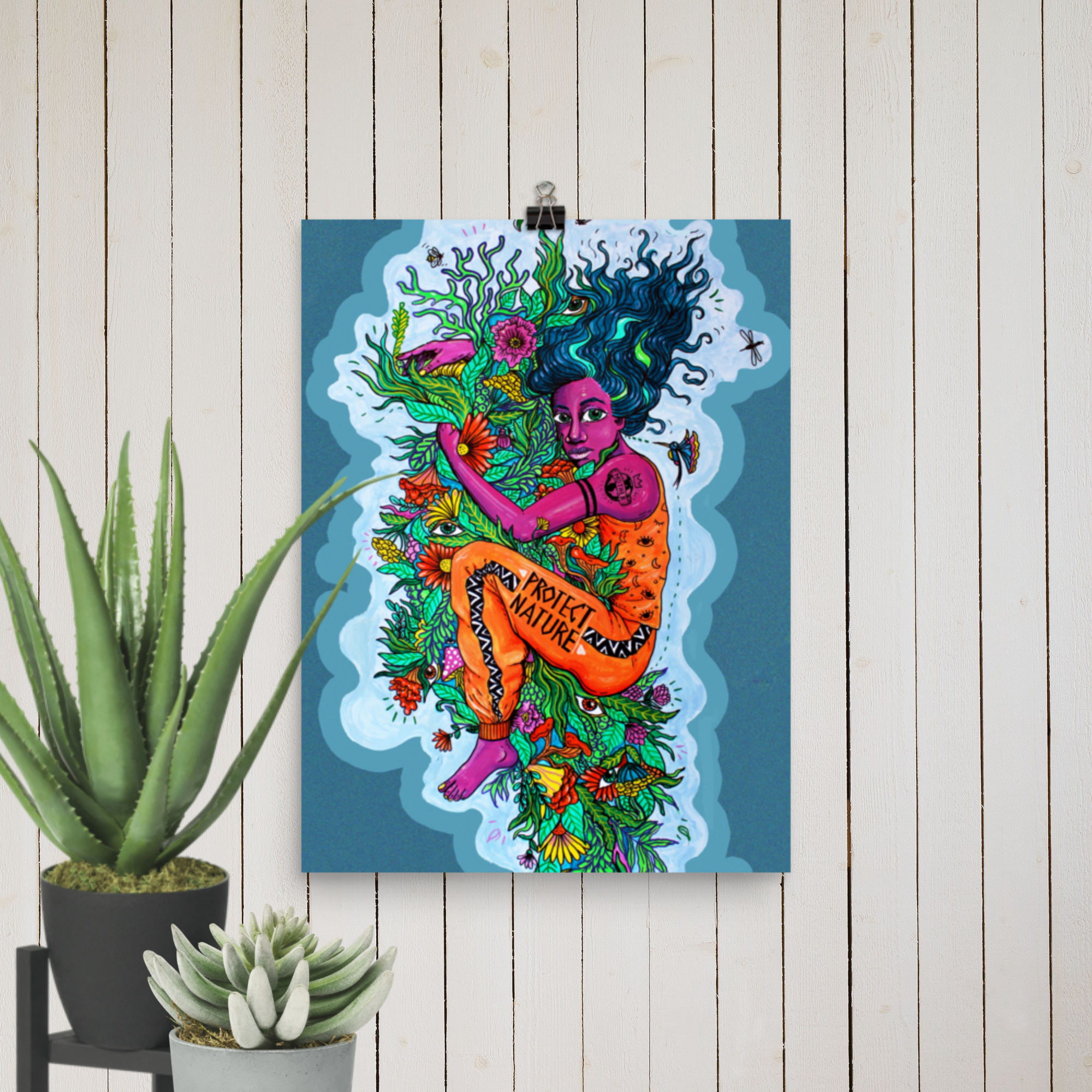 Protect nature print