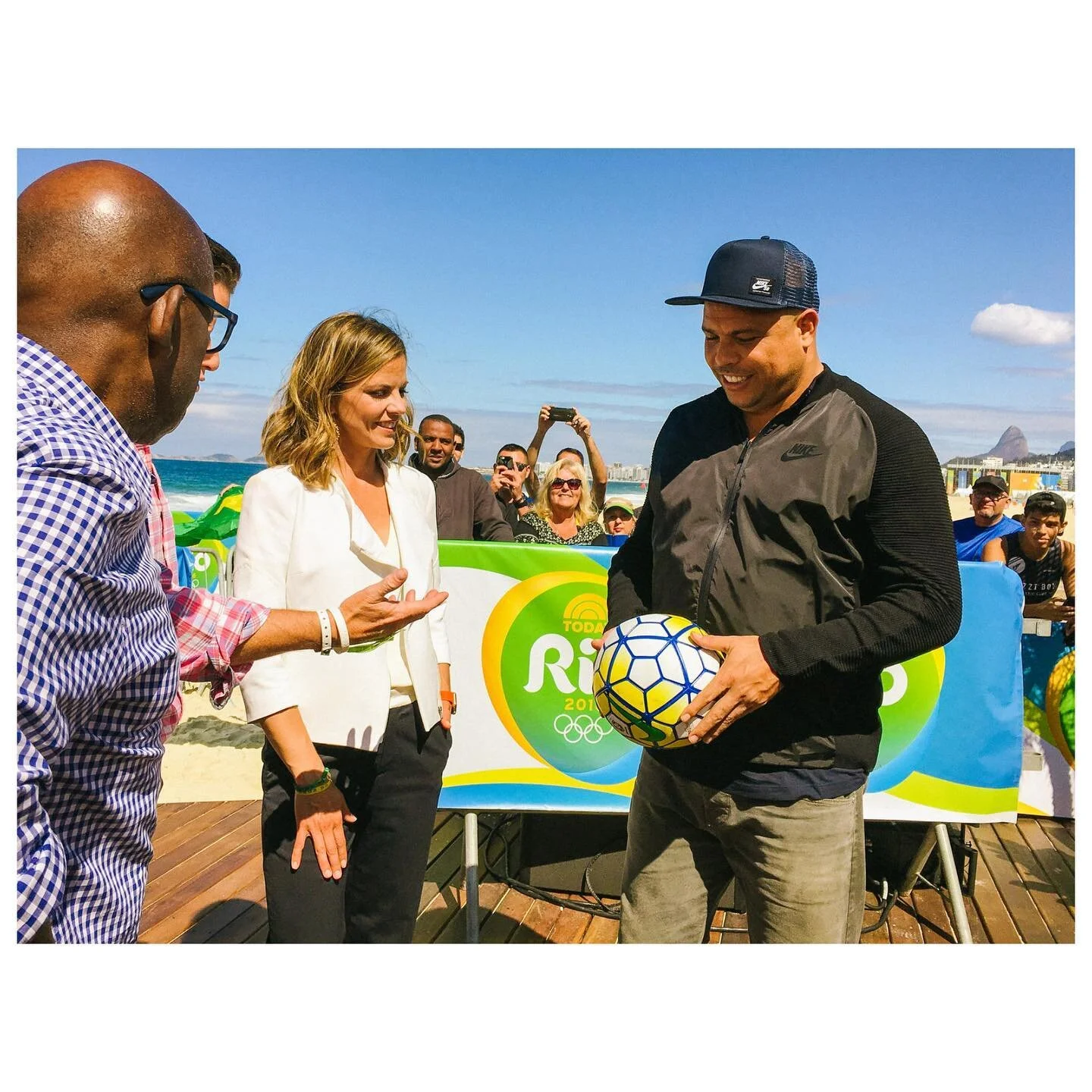 RIO 2016
.
.
During a typical Olympics we get to work with some awesome people. Alongside my @todayshow colleagues we often have some true legends come and visit us like Ronaldinho, Micheal Phelps and Zac Efron amongst others.
.
.
.
The @rioolympicsg