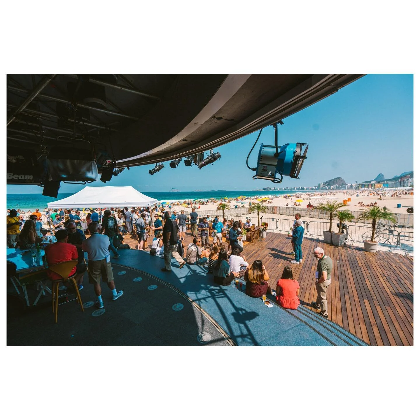 Behind the scenes at my studio in Rio. Probably one of the best ones we&rsquo;ve had