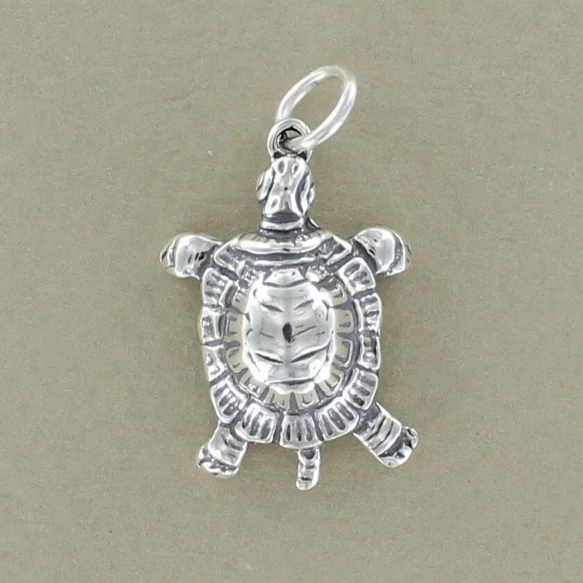 Sterling Silver Turtle Charm