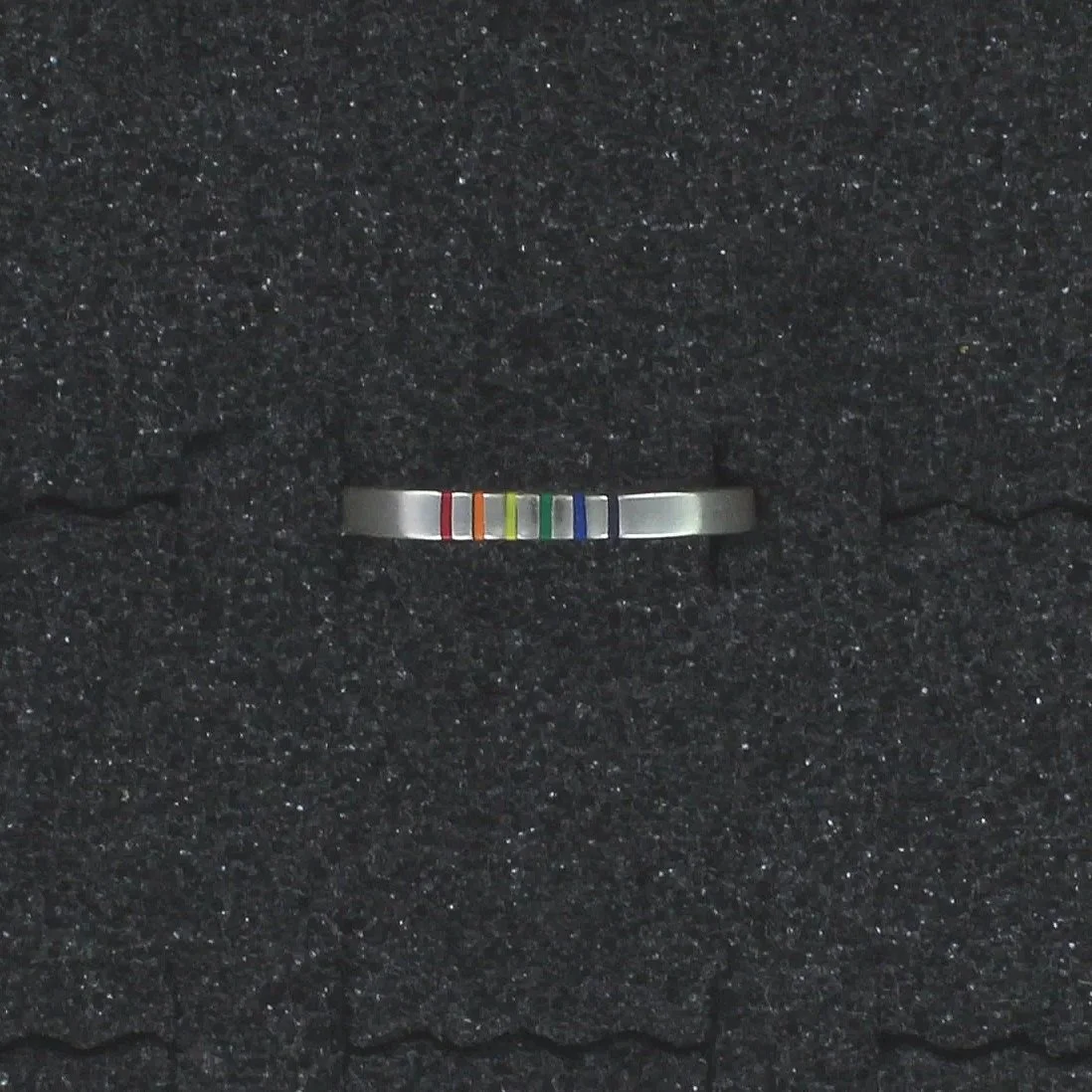 Rainbow Infinity Ring