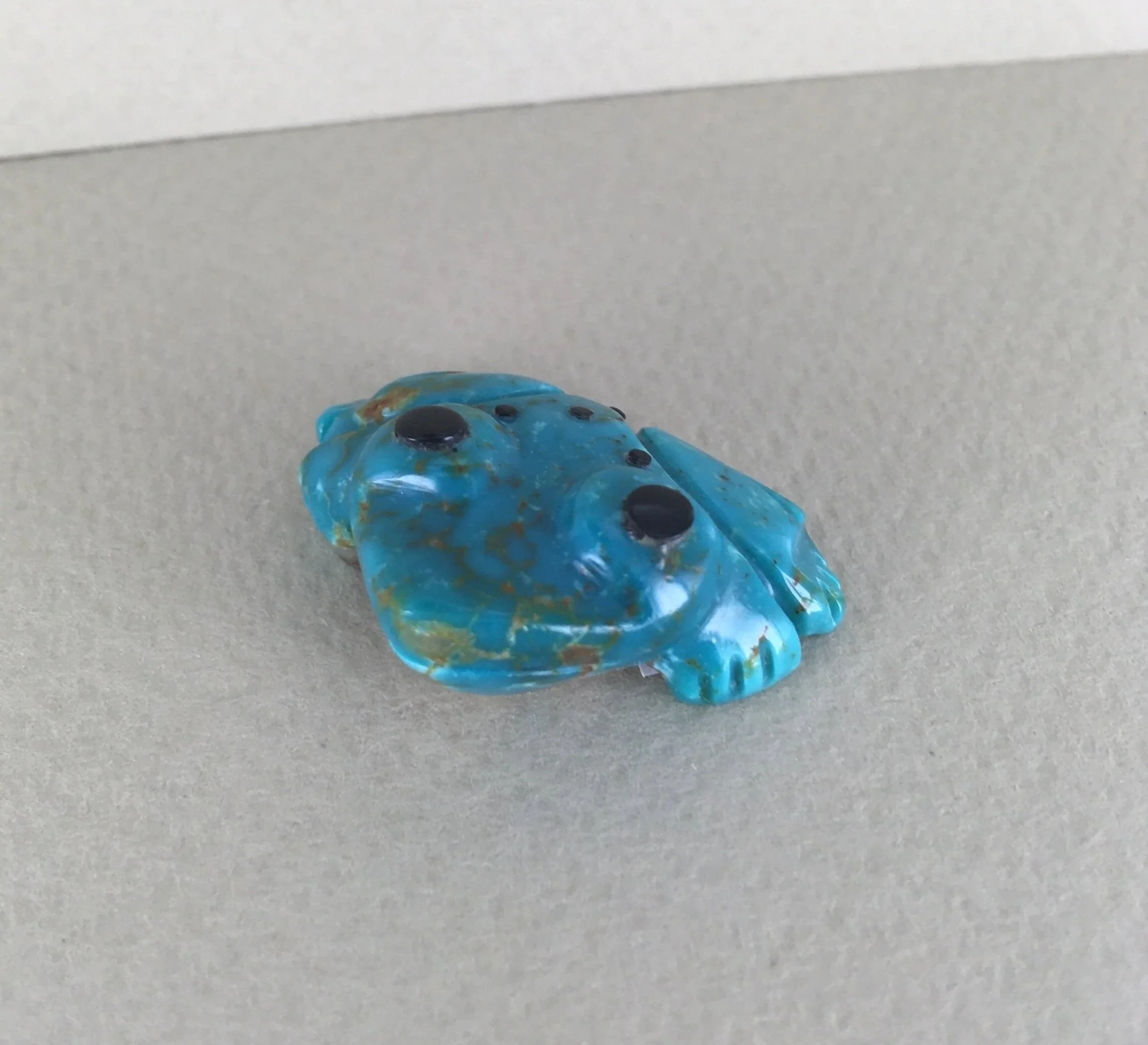 Loubert Soseeah Turquoise Frog Fetish