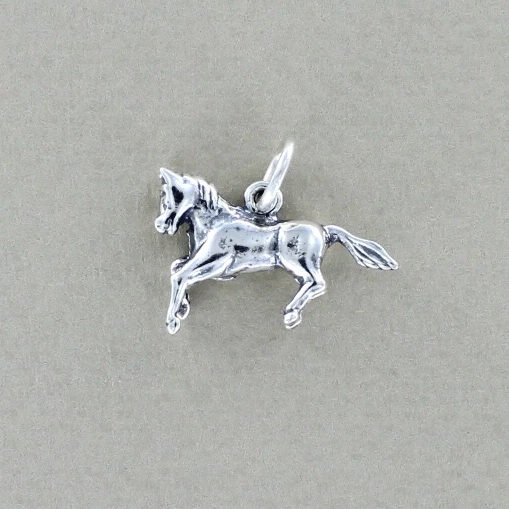 Sterling Silver Horse Charm