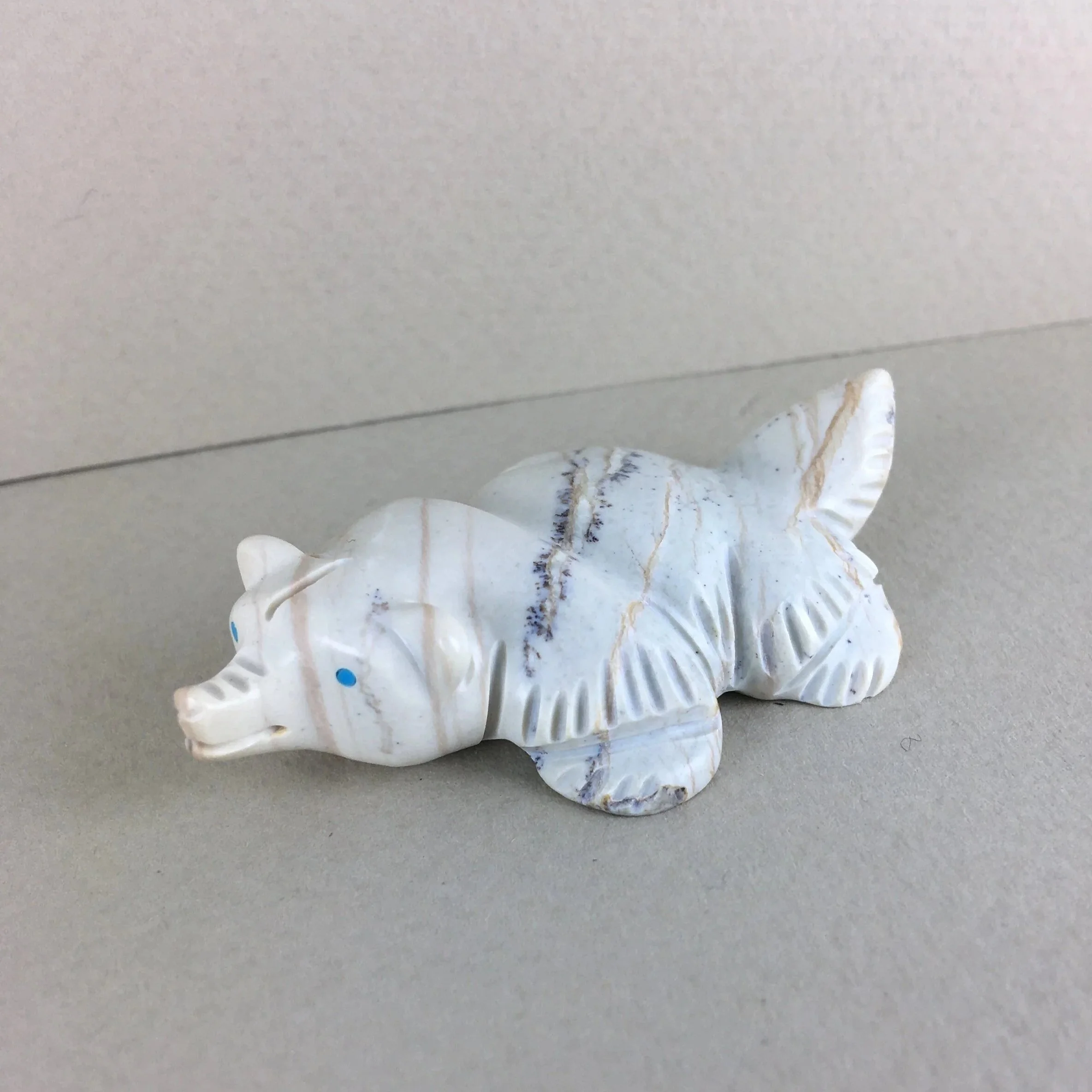 Albert Livingston Picasso Marble Badger Fetish