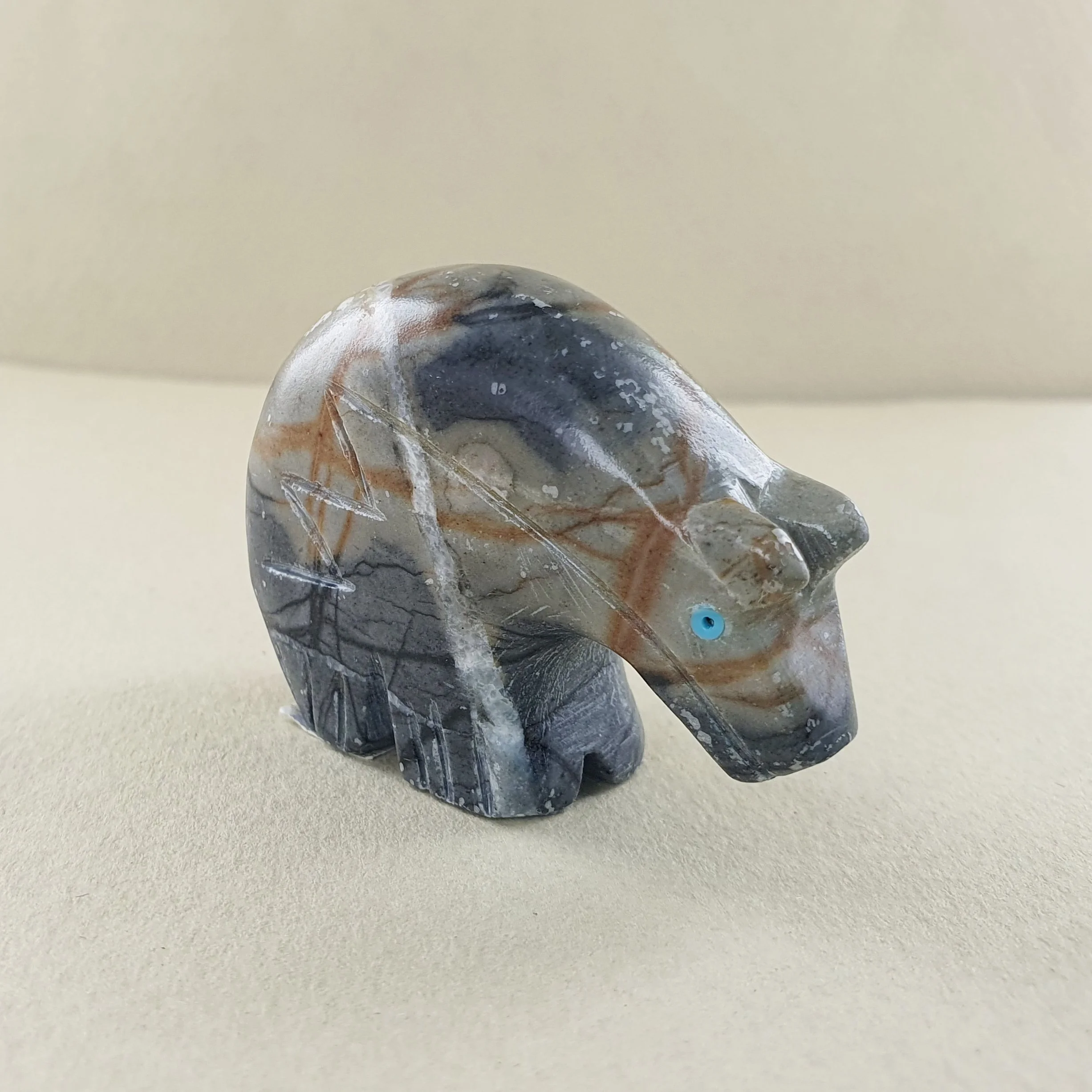 Sammy Smith Bear Fetish Carving