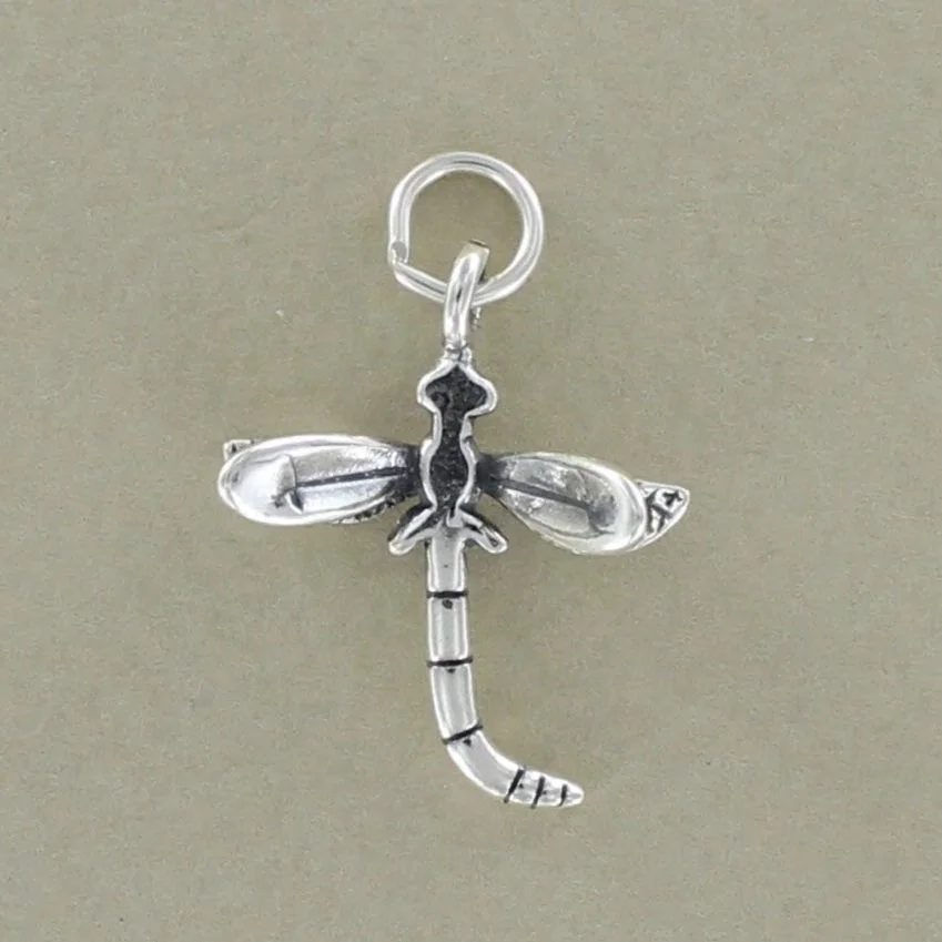 Sterling Silver Dragonfly Charm