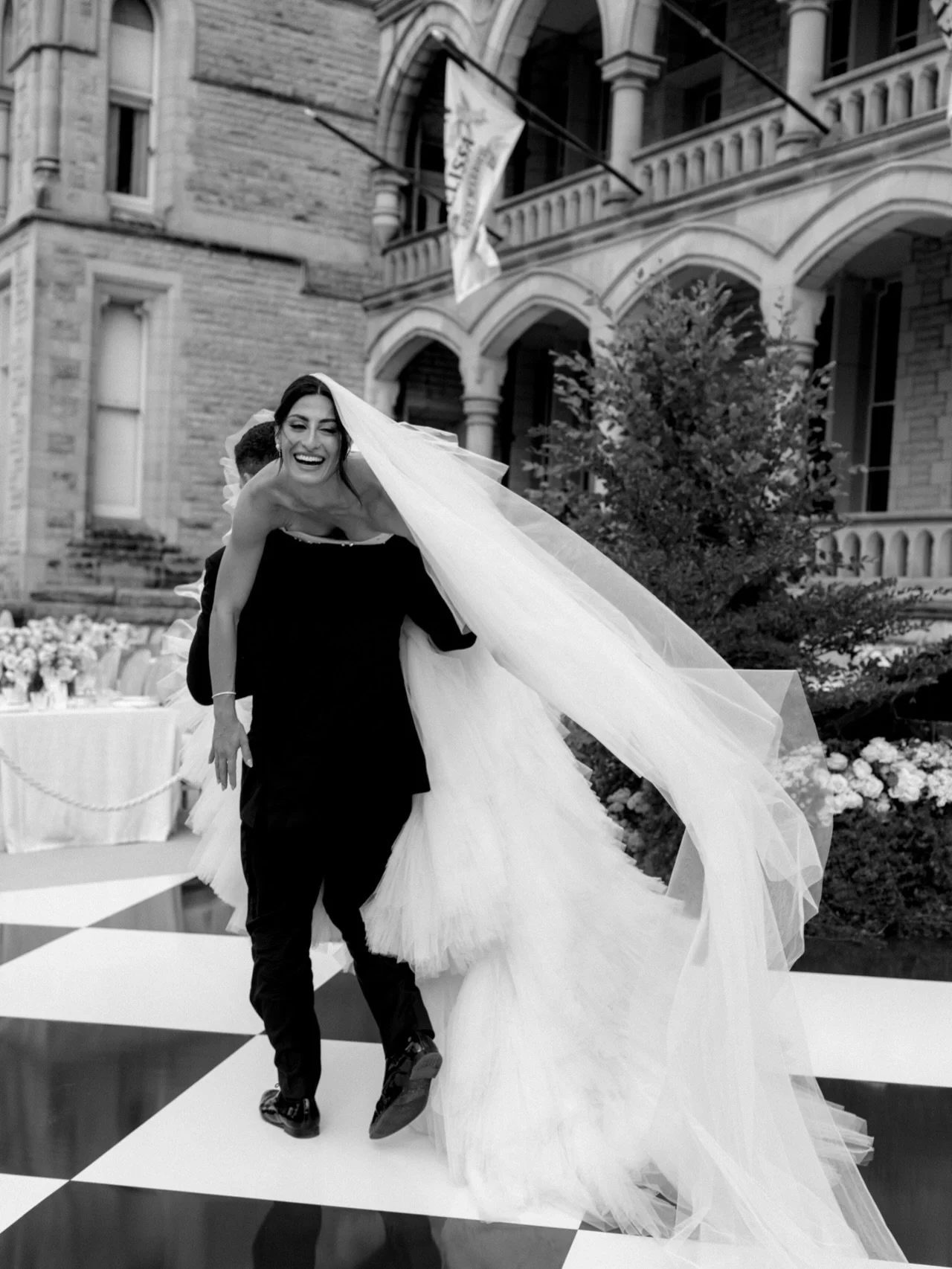 Melissa &amp; Cameron&rsquo;s wedding was held open to the sky. Manly Castle became something alive &mdash; vast, elegant, and completely theirs. All the moments that mattered, told without colour. 

1 &mdash; married
2 &mdash; passage
3 &mdash; held