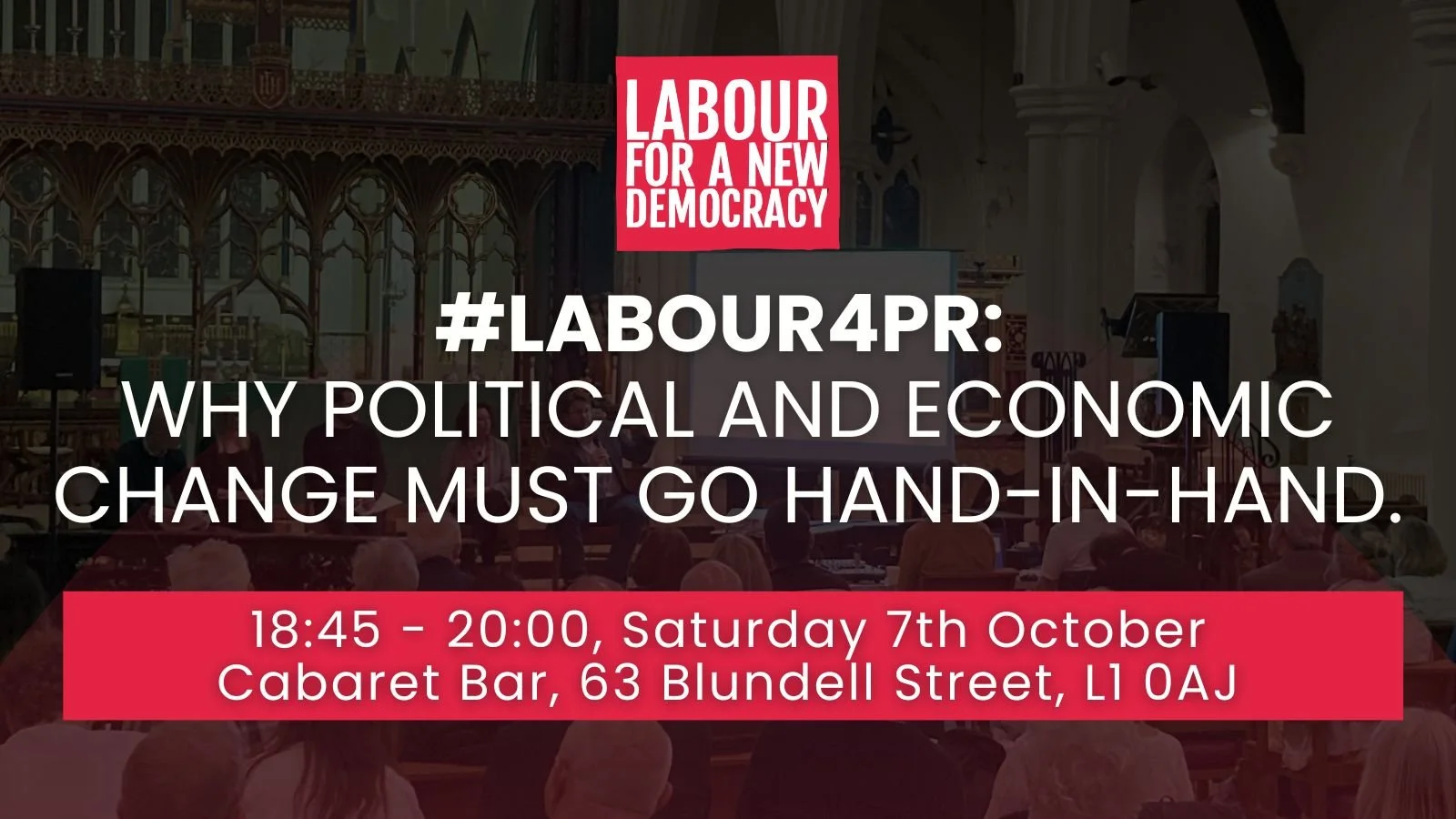 #Labour4PR at #Lab23 — Labour For A New Democracy