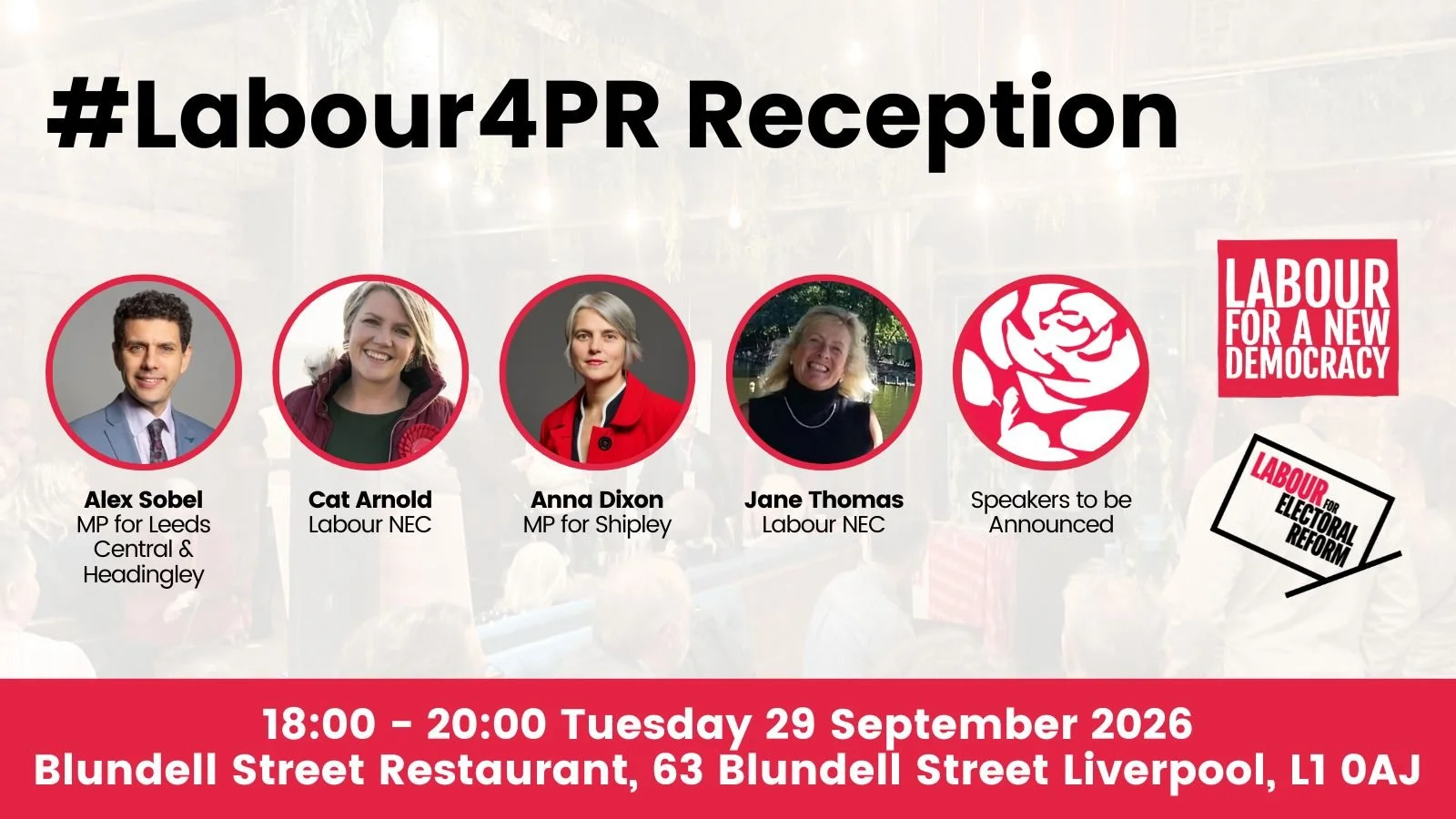 #Labour4PR Reception