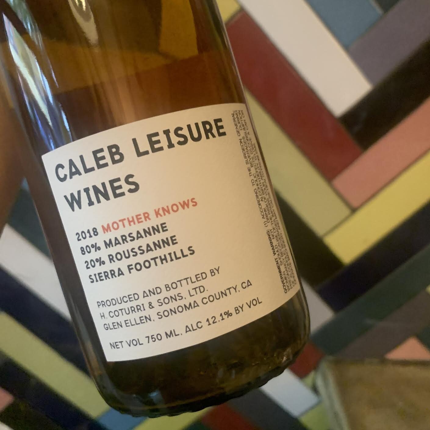 Caleb Leisure, 'Mother Knows' / Sierra Foothills, California 2018 Label Description